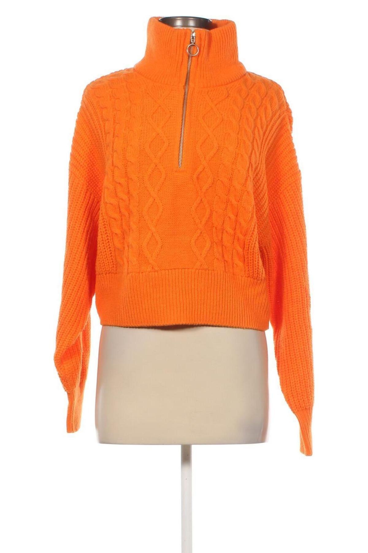 Damenpullover ONLY, Größe M, Farbe Orange, Preis € 9,77