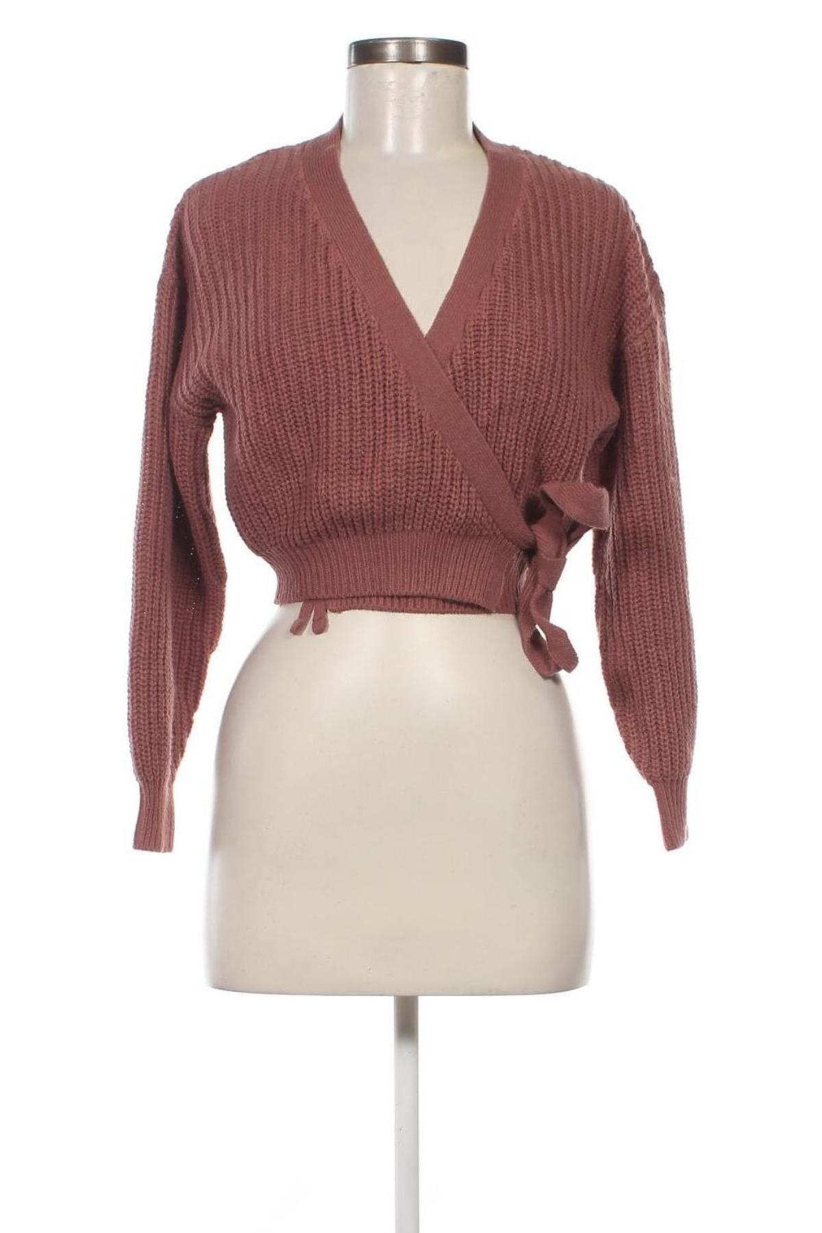 Дамски пуловер ONLY, Размер XS, Цвят Пепел от рози, Цена 13,23 лв.