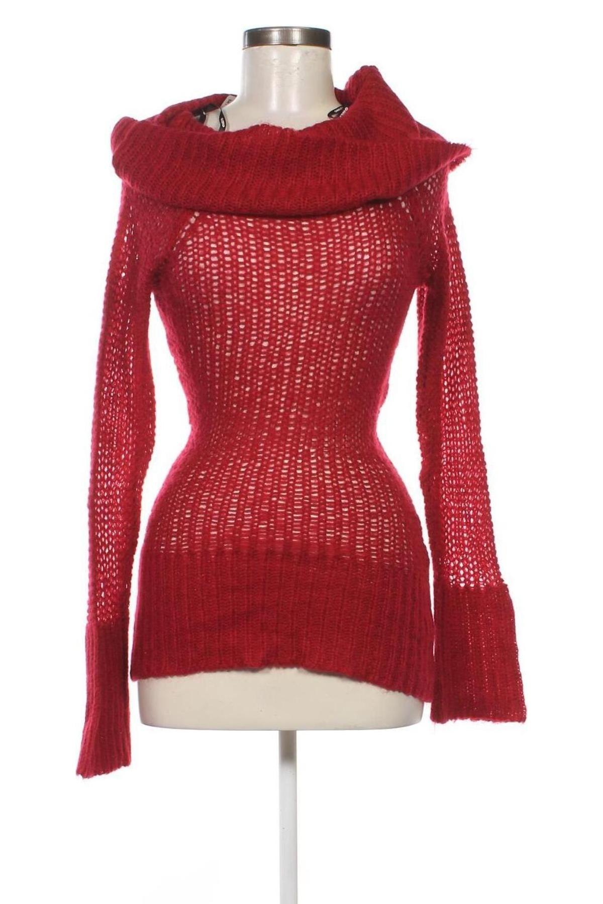 Damenpullover ONLY, Größe XS, Farbe Rot, Preis 7,99 €