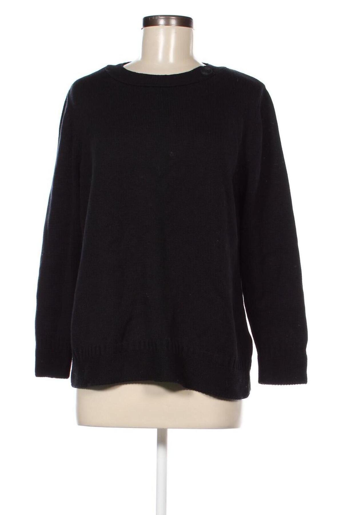 Γυναικείο πουλόβερ Olsen, Μέγεθος L, Χρώμα Μαύρο, Τιμή 11,67 €