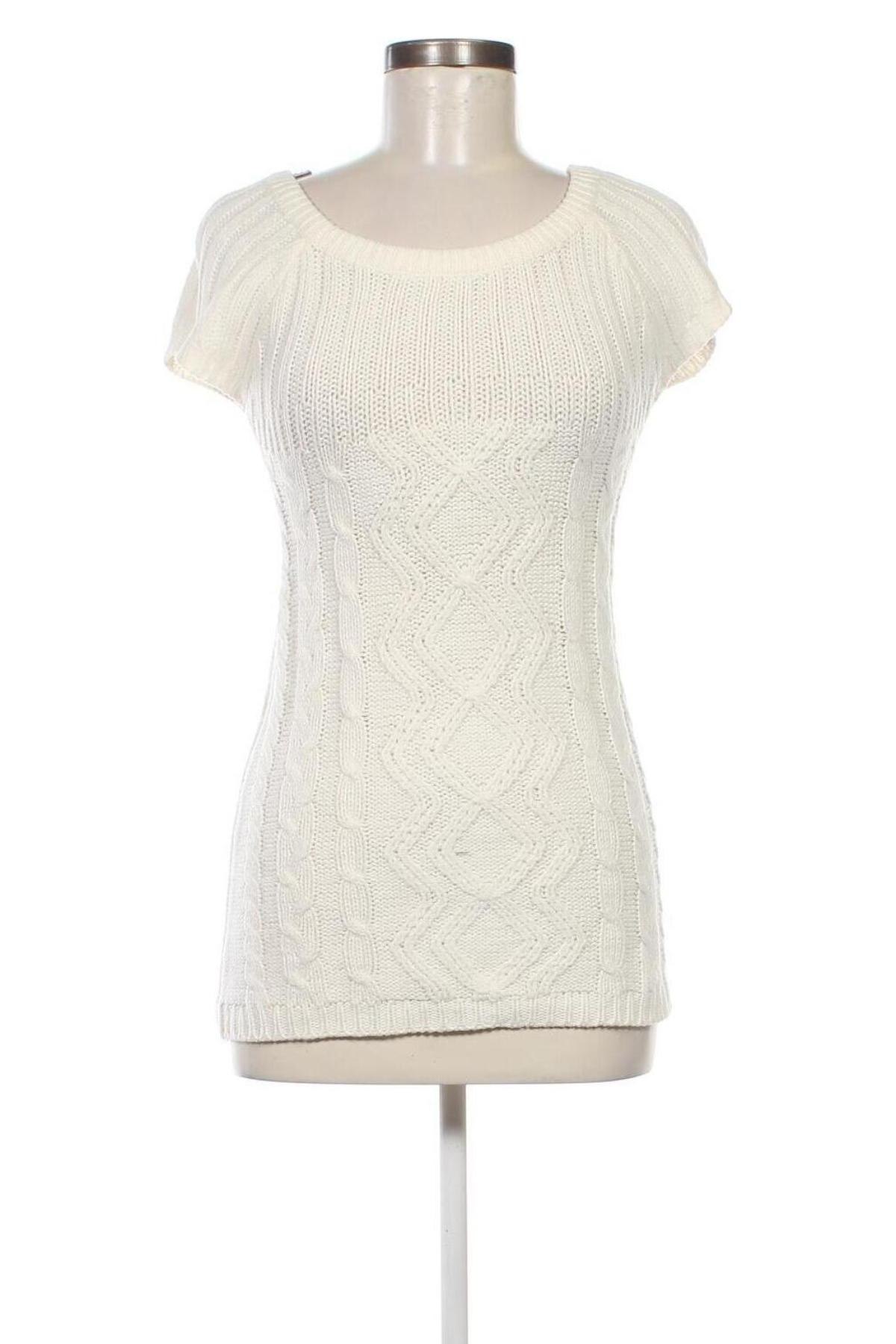 Дамски пуловер One Love, Размер M, Цвят Бял, Цена 14,21 лв.