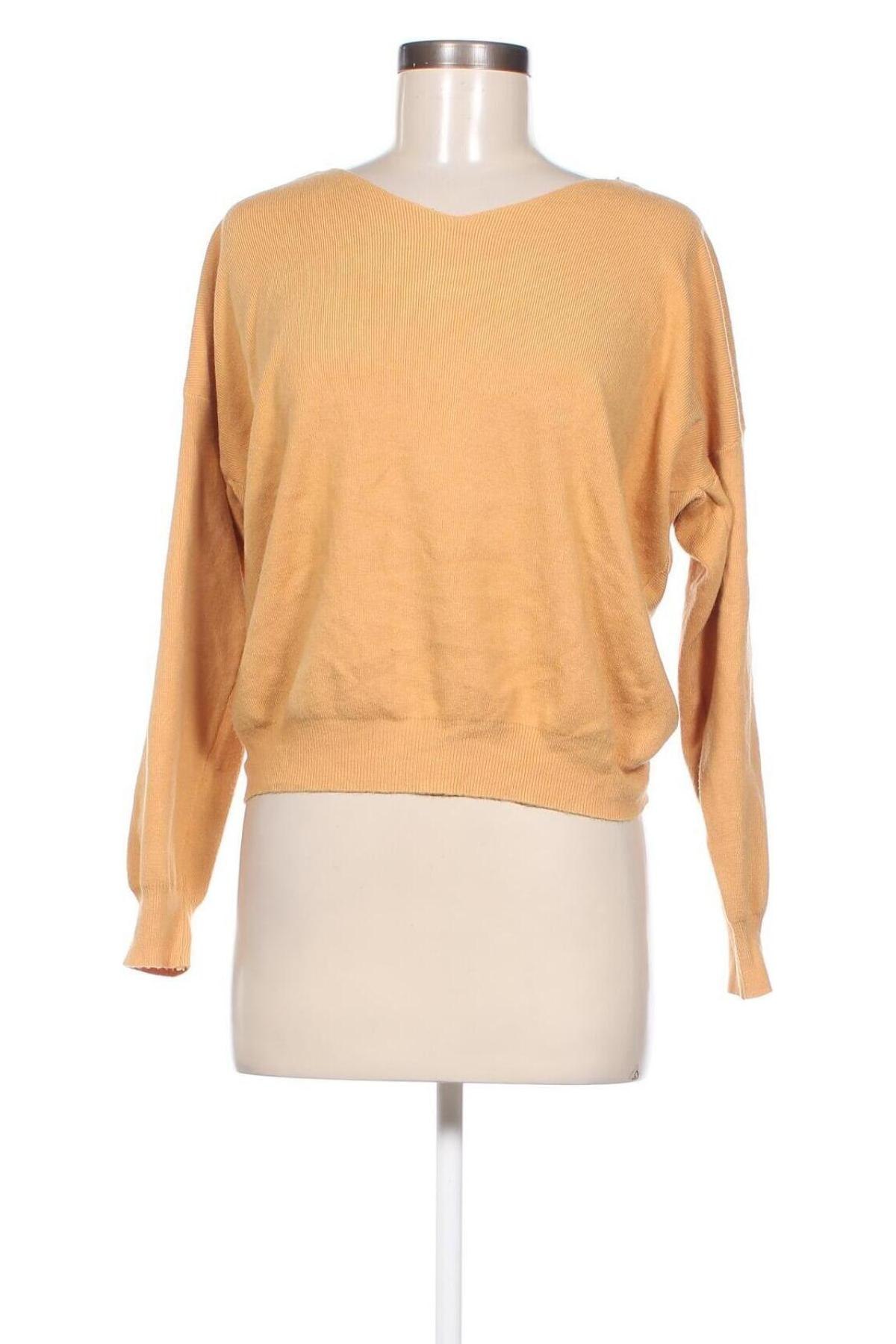 Дамски пуловер Papillonne, Размер L, Цвят Жълт, Цена 12,47 лв.