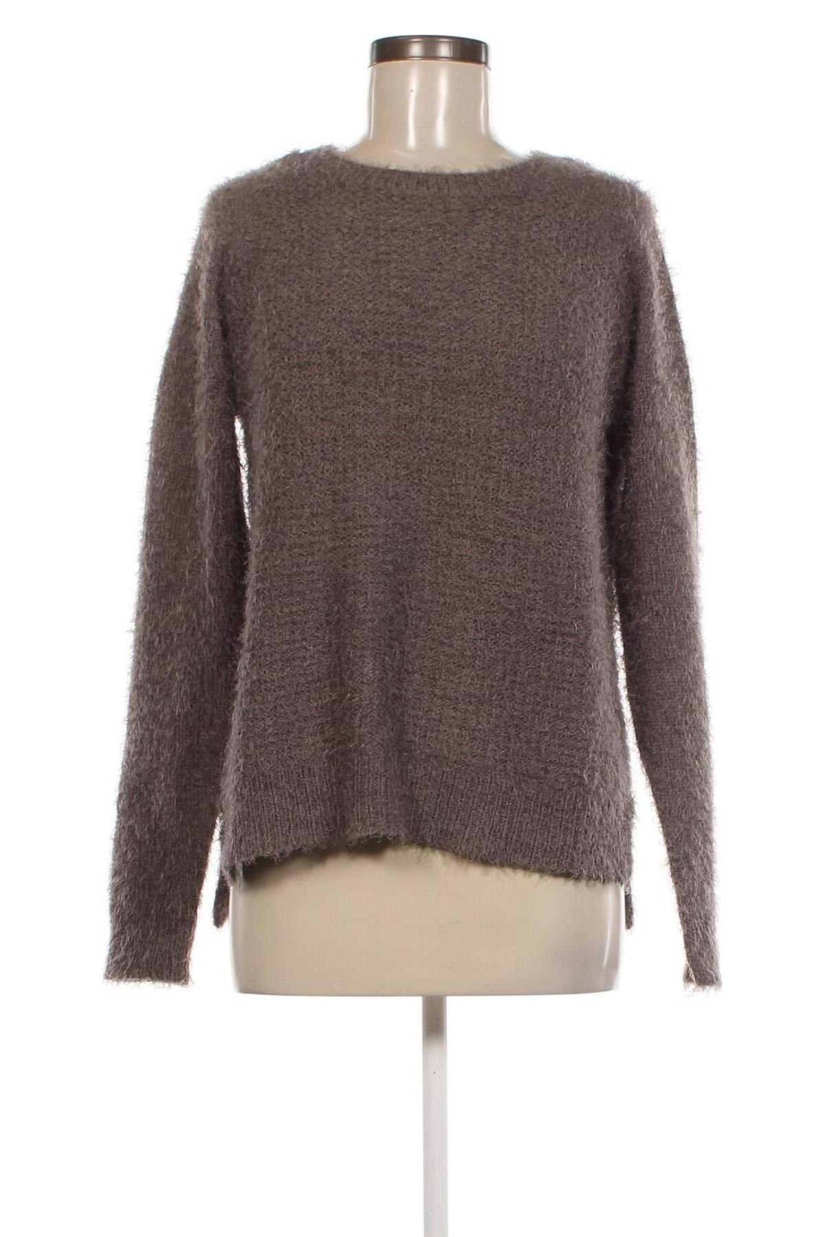 Дамски пуловер Pepco, Размер L, Цвят Сив, Цена 13,34 лв.