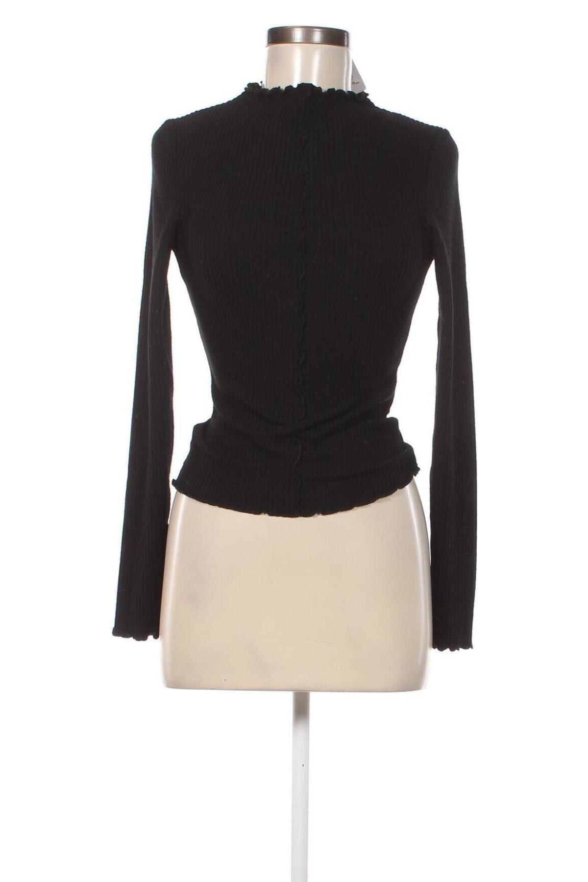 Γυναικείο πουλόβερ Pieces, Μέγεθος XS, Χρώμα Μαύρο, Τιμή 6,39 €