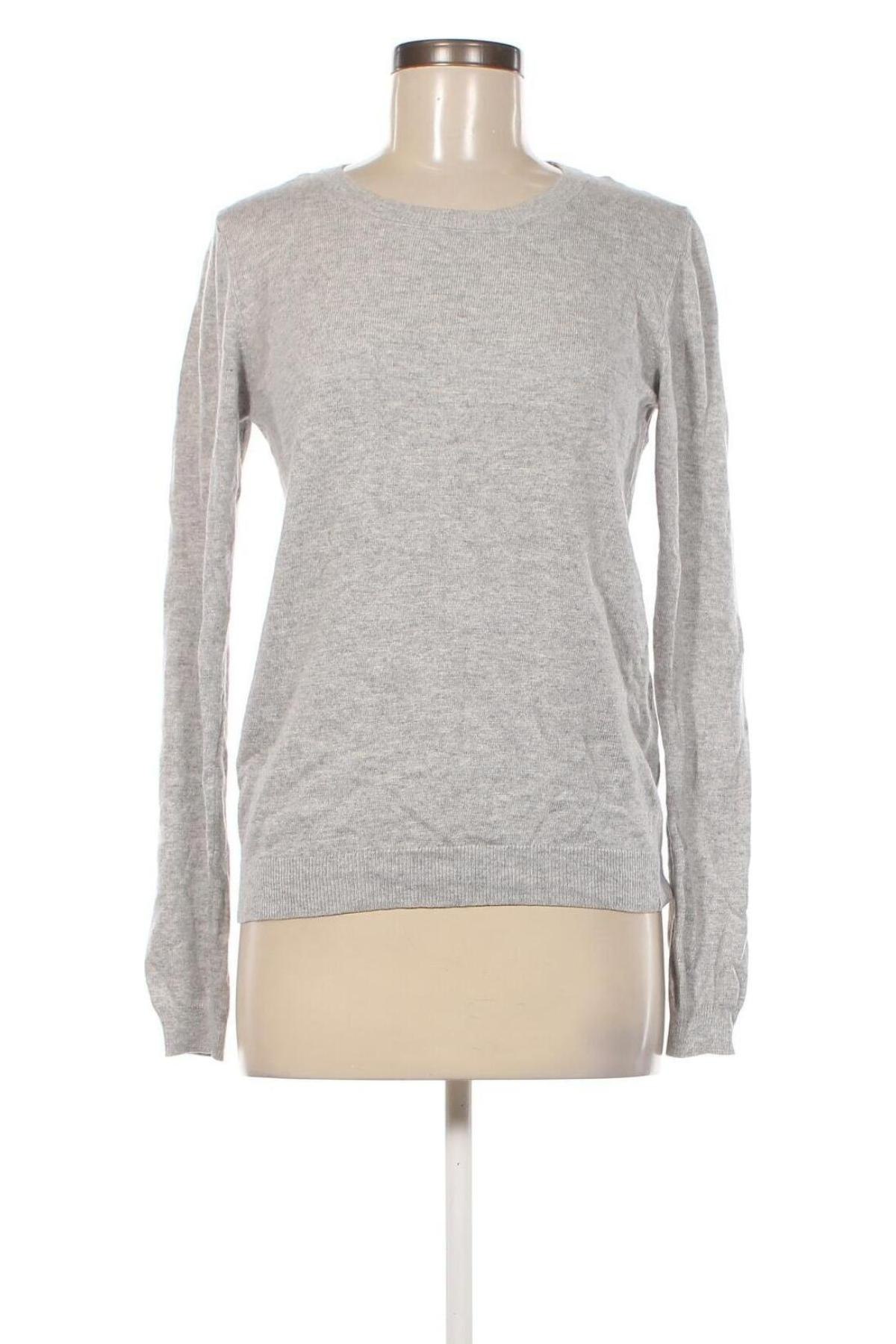 Γυναικείο πουλόβερ Pieces, Μέγεθος L, Χρώμα Γκρί, Τιμή 8,68 €