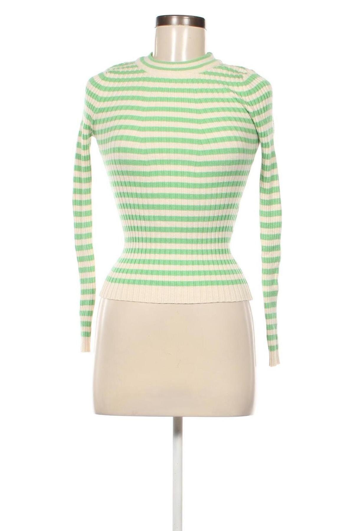 Дамски пуловер Pieces, Размер XS, Цвят Многоцветен, Цена 11,61 лв.