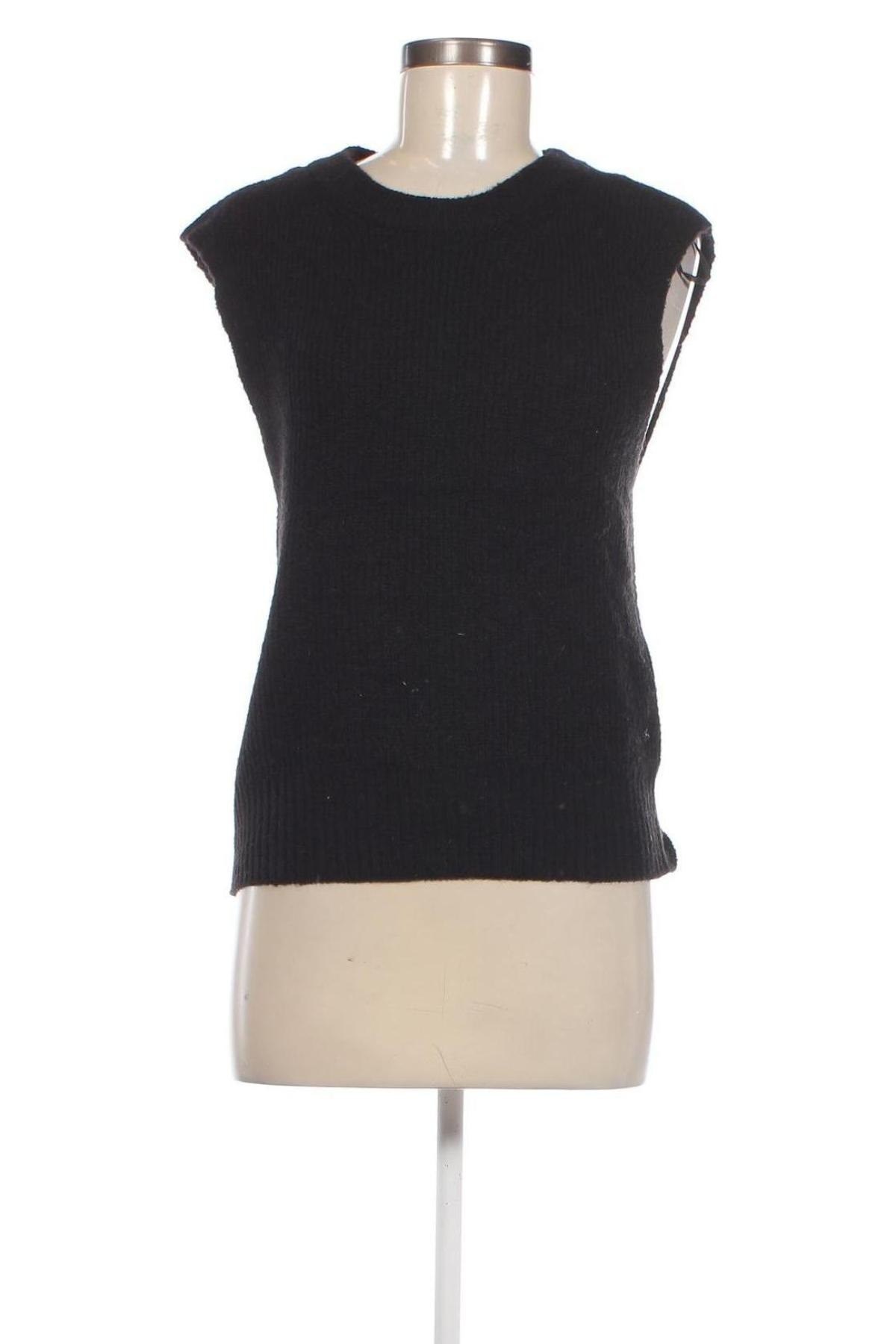 Γυναικείο πουλόβερ Pieces, Μέγεθος M, Χρώμα Μαύρο, Τιμή 8,68 €