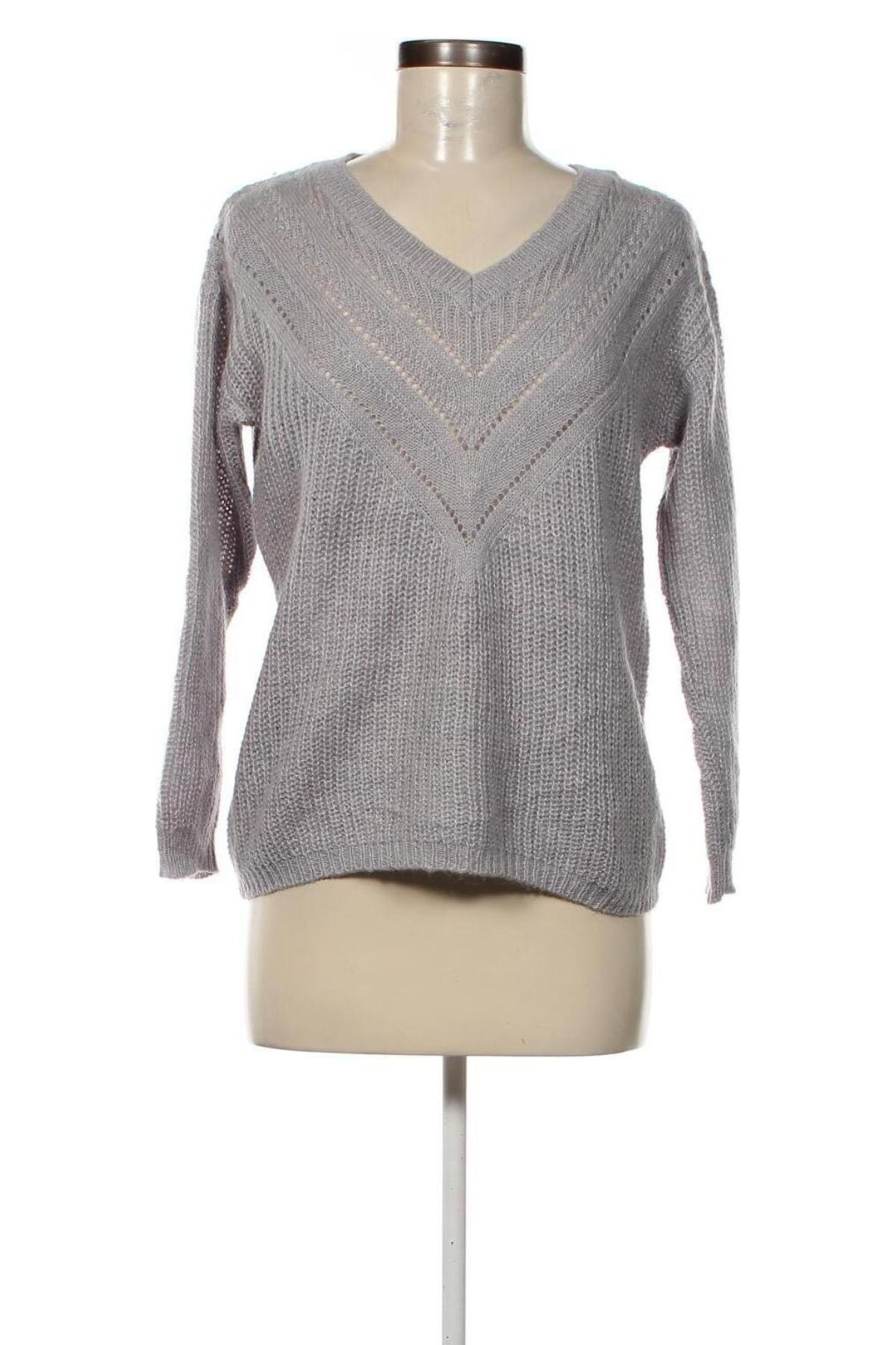 Damenpullover Pimkie, Größe S, Farbe Grau, Preis € 12,49