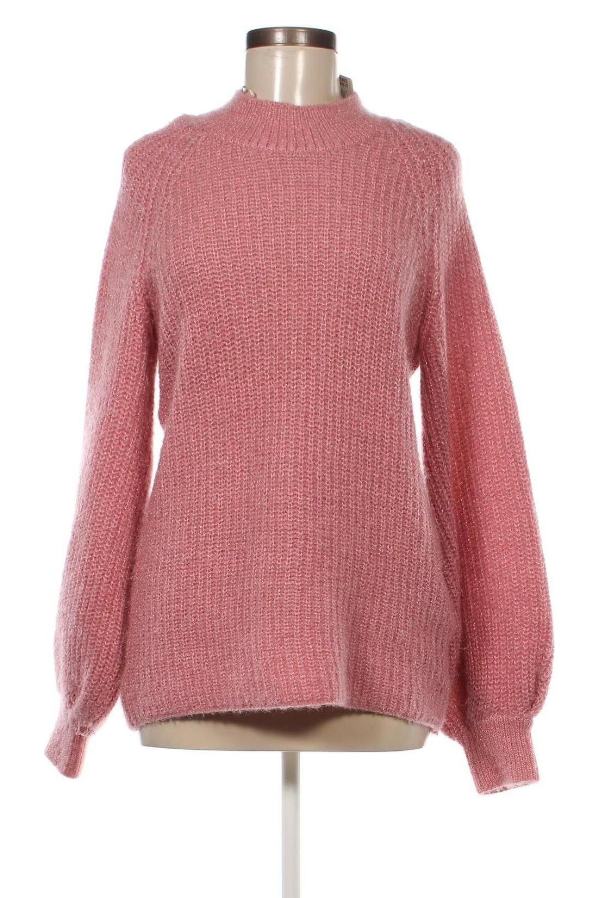 Дамски пуловер Pink Woman, Размер M, Цвят Розов, Цена 17,60 лв.