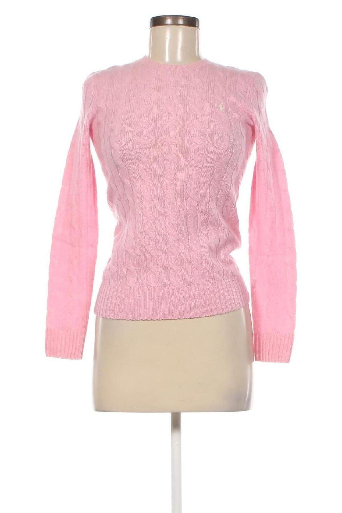 Damenpullover Polo By Ralph Lauren, Größe XS, Farbe Rosa, Preis € 151,03