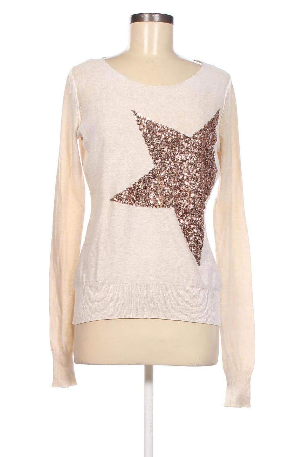 Damenpullover Poolgirl, Größe M, Farbe Beige, Preis € 9,60