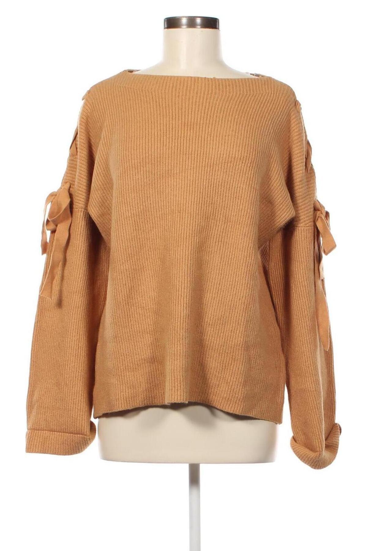 Damenpullover Porta Fortuna, Größe L, Farbe Beige, Preis € 11,59