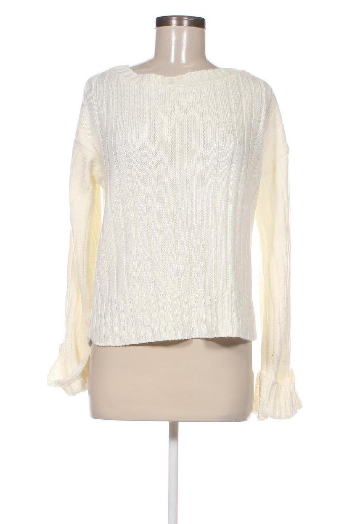 Γυναικείο πουλόβερ Pretty Little Thing, Μέγεθος L, Χρώμα Λευκό, Τιμή 8,79 €