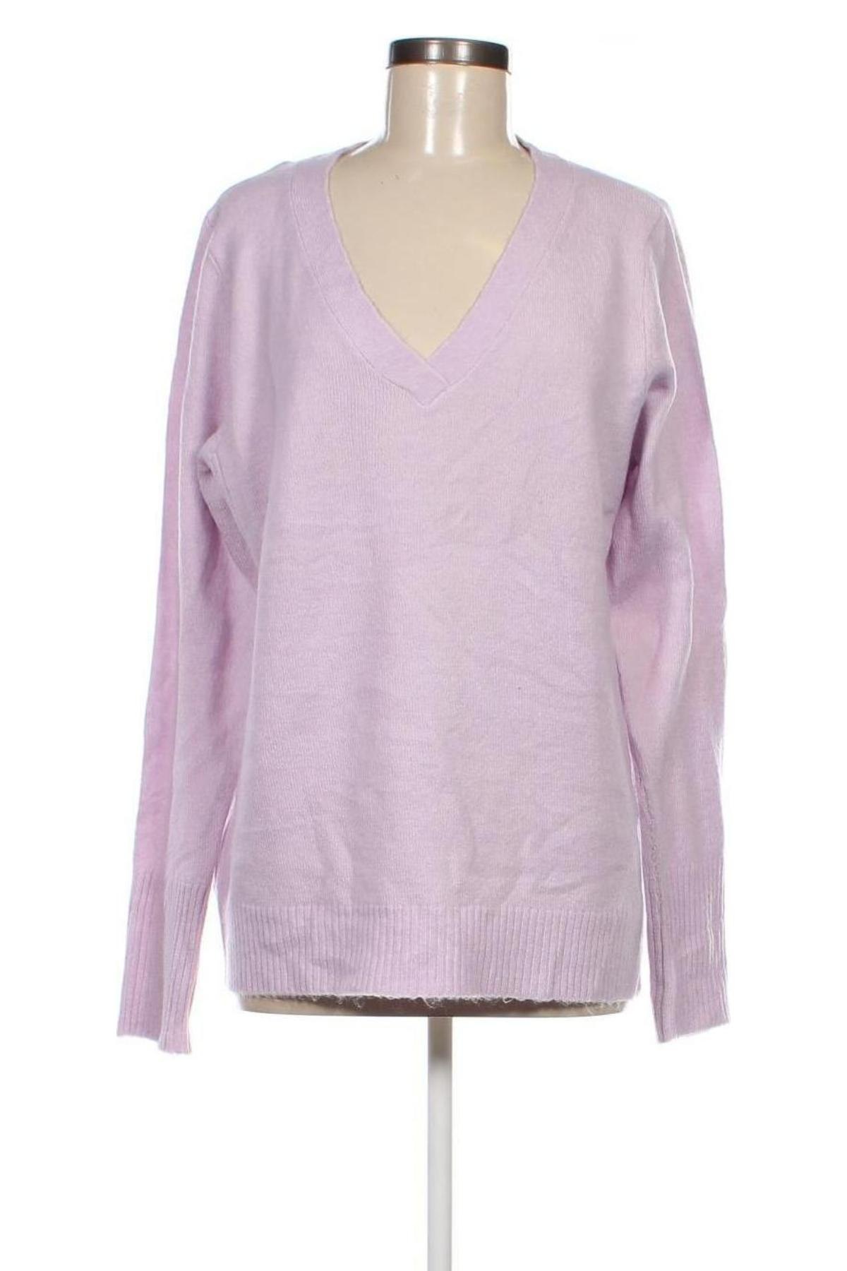 Damenpullover Q/S by S.Oliver, Größe XL, Farbe Lila, Preis 9,99 €