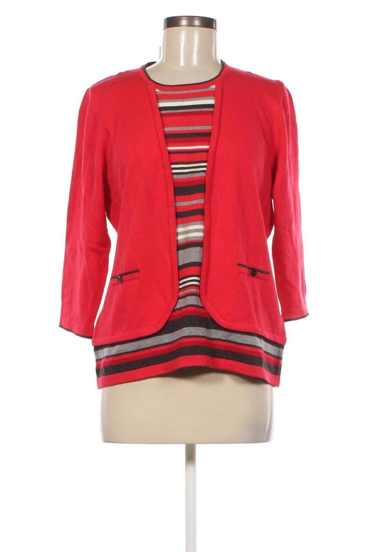 Γυναικείο πουλόβερ Rabe, Μέγεθος L, Χρώμα Κόκκινο, Τιμή 12,43 €