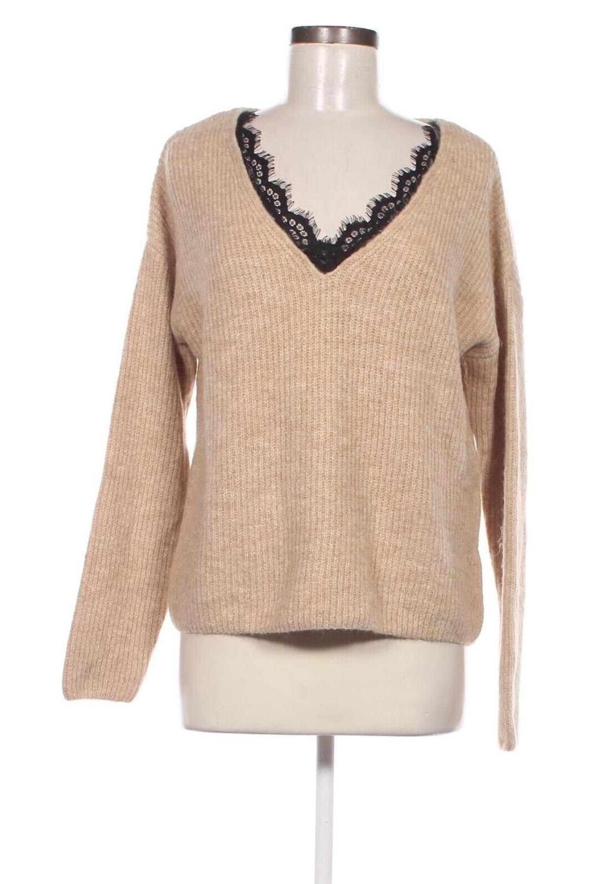 Damenpullover Reserved, Größe M, Farbe Beige, Preis 9,89 €