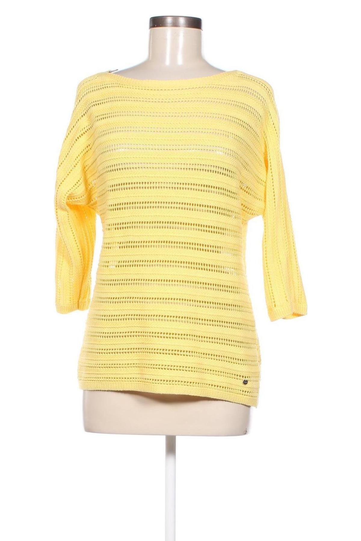 Дамски пуловер Reserved, Размер M, Цвят Жълт, Цена 17,60 лв.