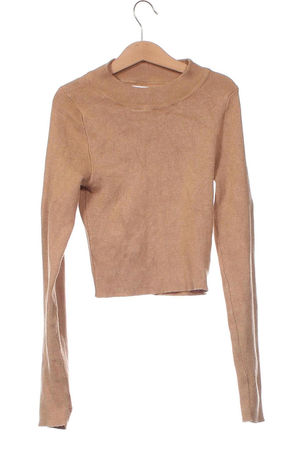 Дамски пуловер Reserved, Размер XS, Цвят Кафяв, Цена 15,66 лв.