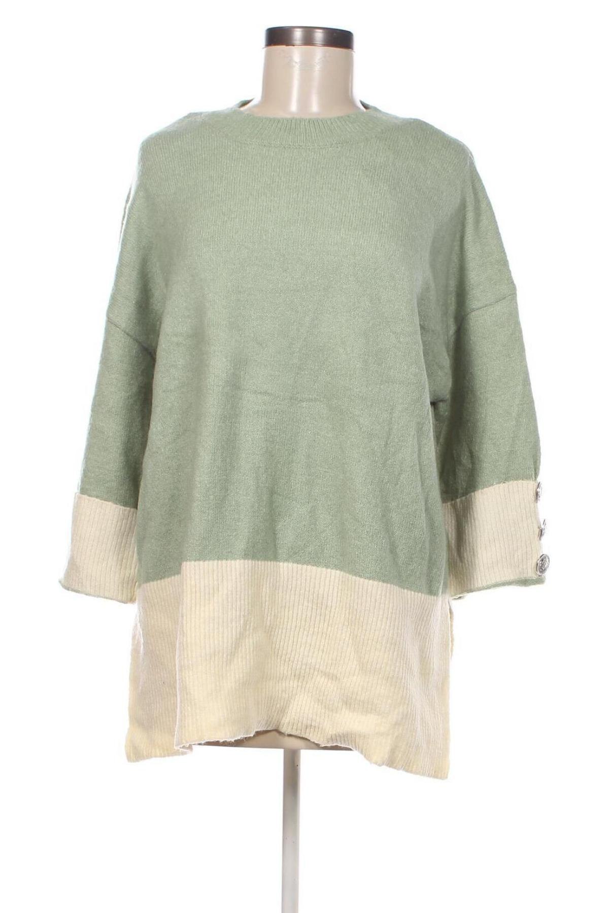 Pulover de femei Rockmans, Mărime M, Culoare Verde, Preț 62,04 Lei