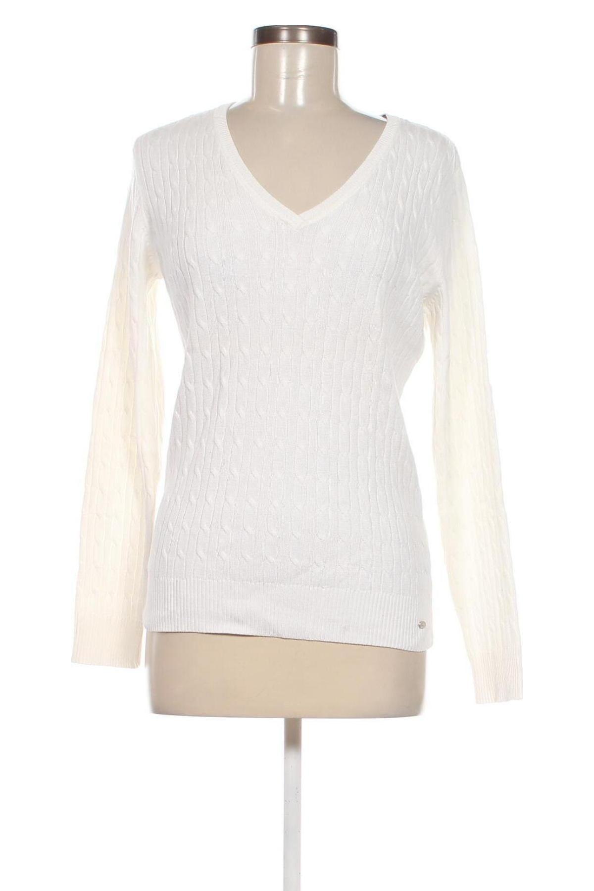 Дамски пуловер S.Oliver, Размер M, Цвят Бял, Цена 20,09 лв.