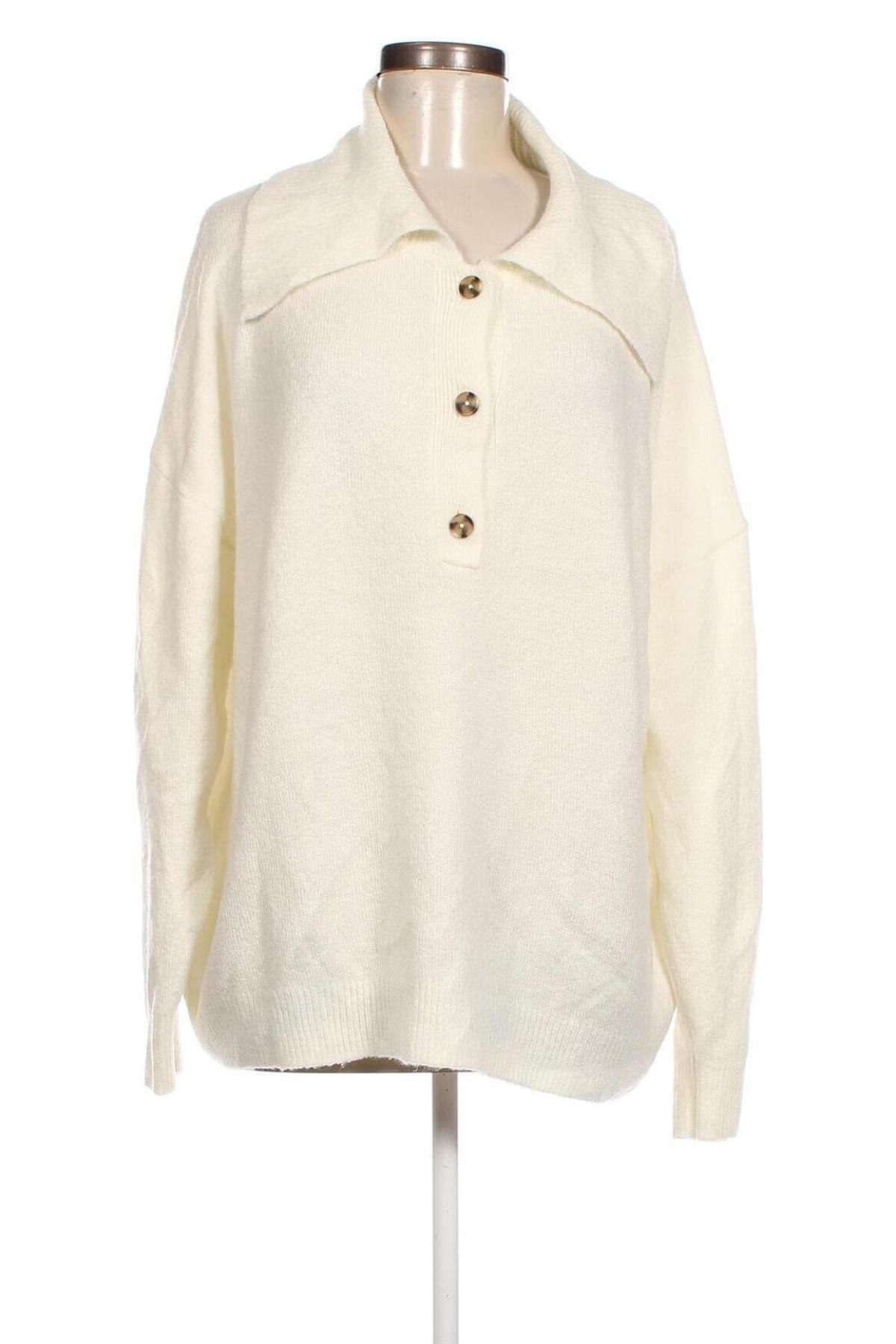 Дамски пуловер S.Oliver, Размер XL, Цвят Екрю, Цена 24,19 лв.
