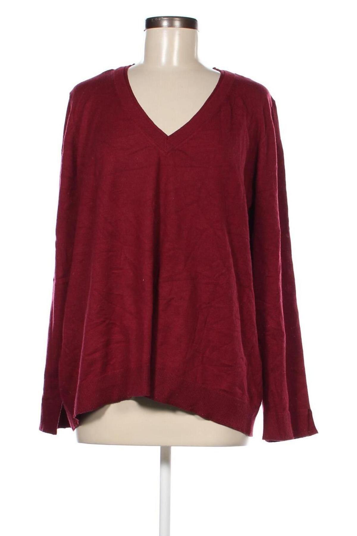 Дамски пуловер S.Oliver, Размер XL, Цвят Червен, Цена 24,19 лв.