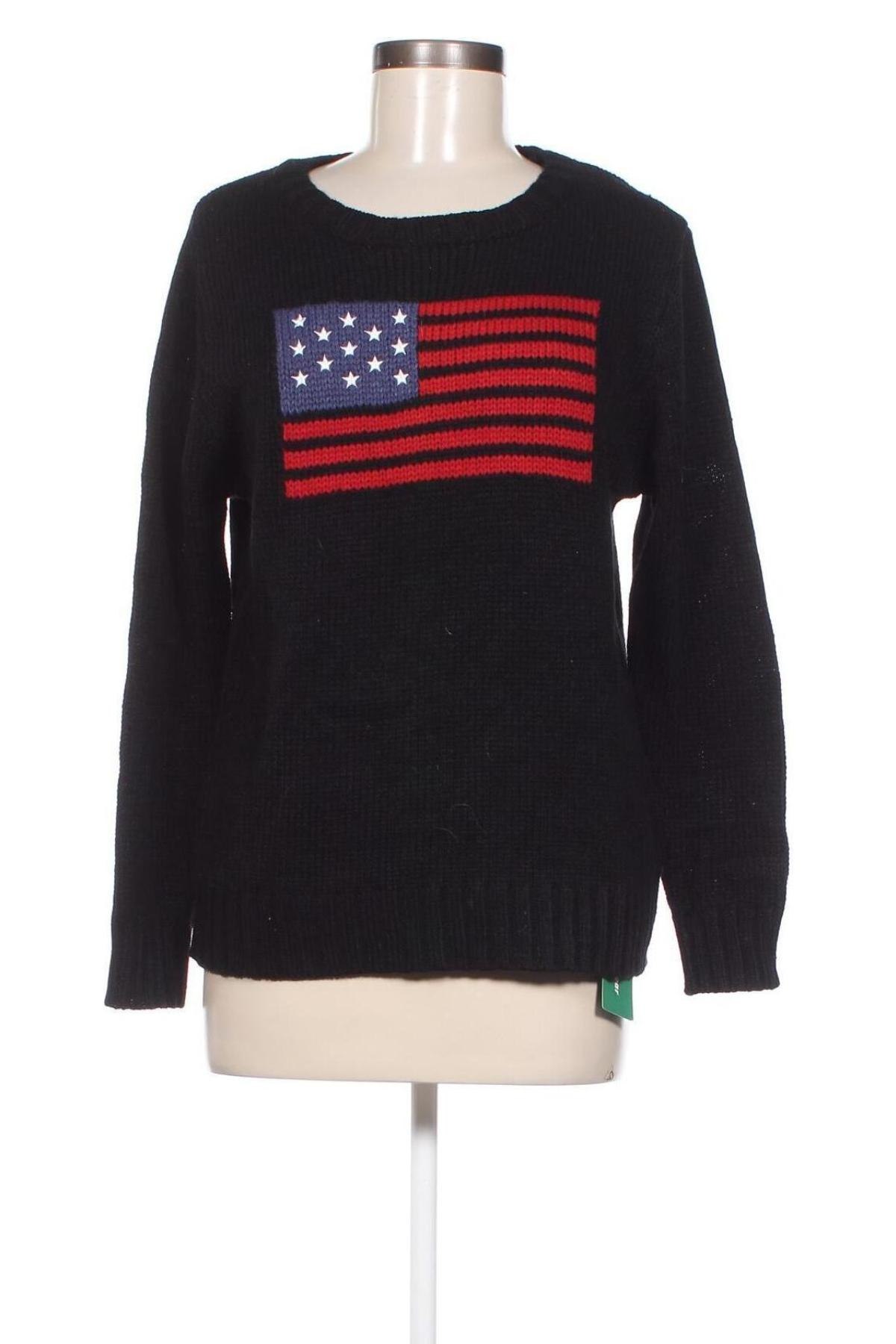 Дамски пуловер SHEIN, Размер XS, Цвят Черен, Цена 22,54 лв.
