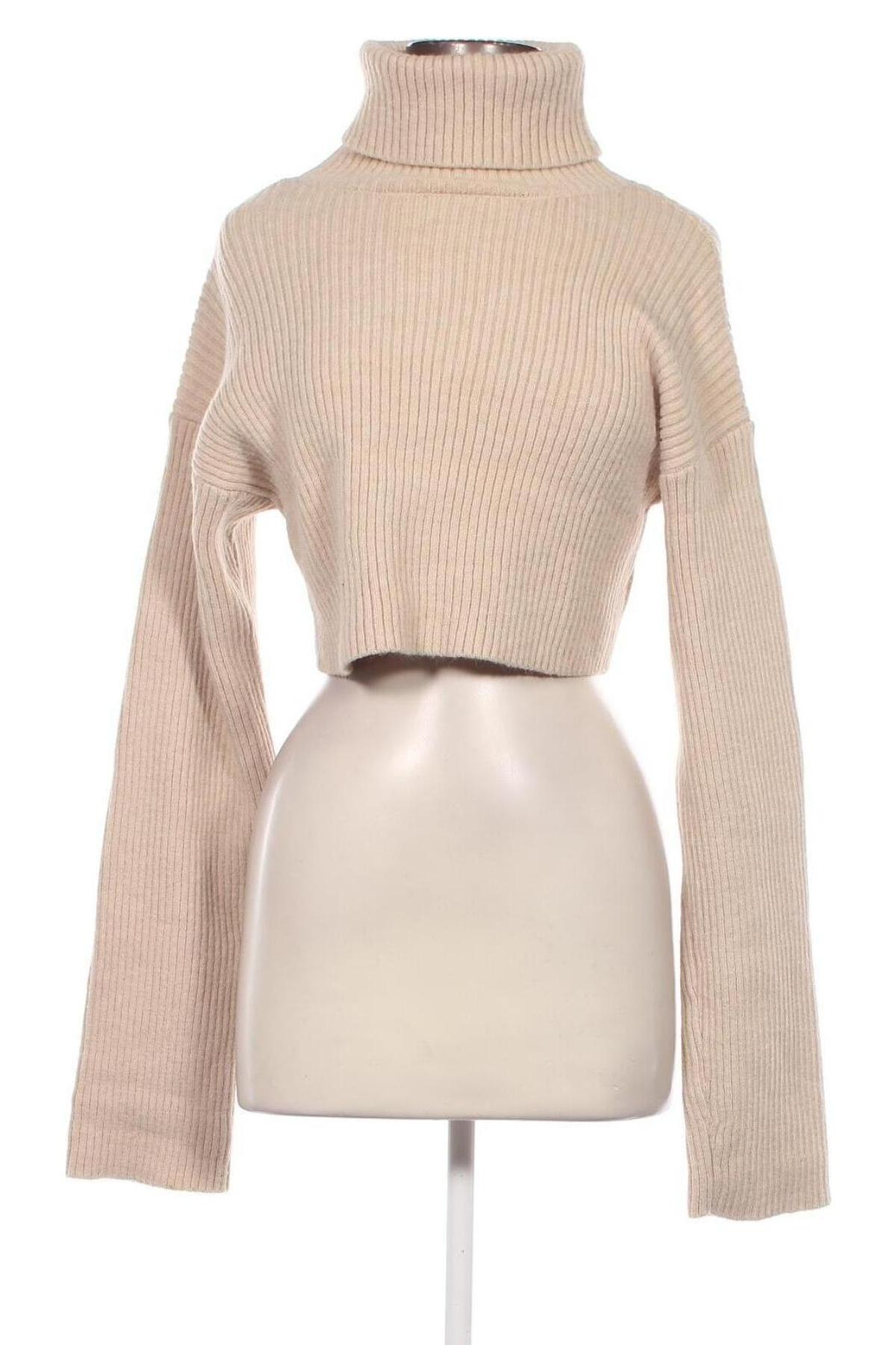 Дамски пуловер SHEIN, Размер S, Цвят Бежов, Цена 14,21 лв.