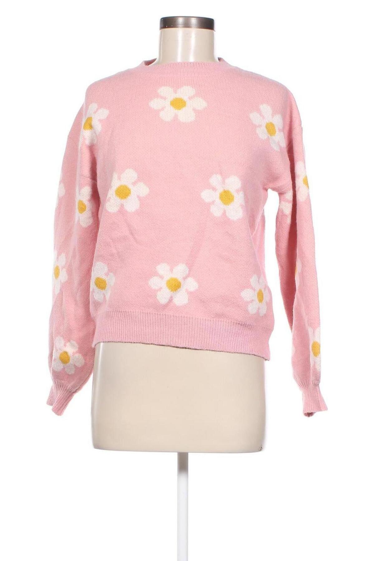Дамски пуловер SHEIN, Размер S, Цвят Розов, Цена 14,21 лв.