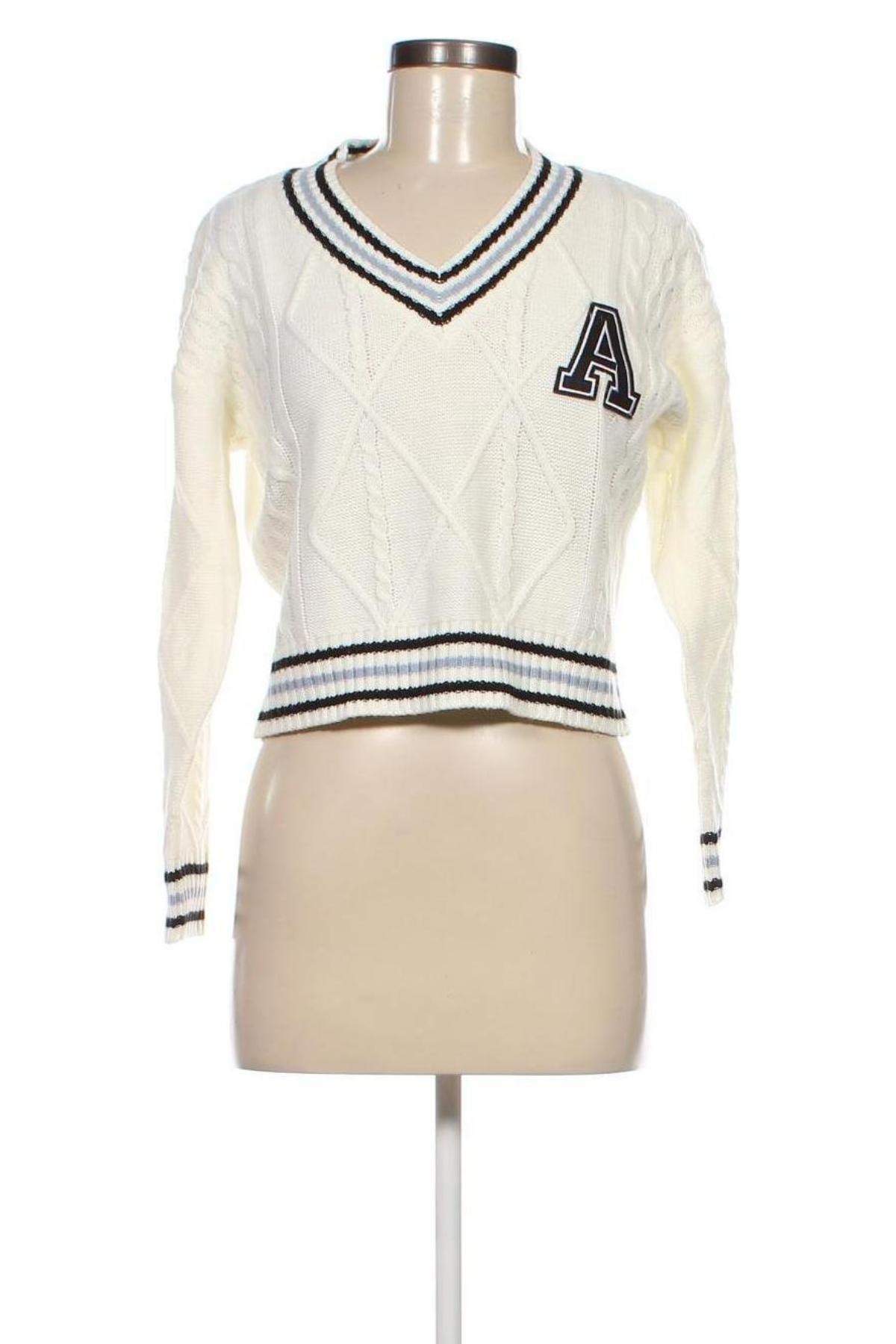 Дамски пуловер SHEIN, Размер S, Цвят Бял, Цена 15,08 лв.