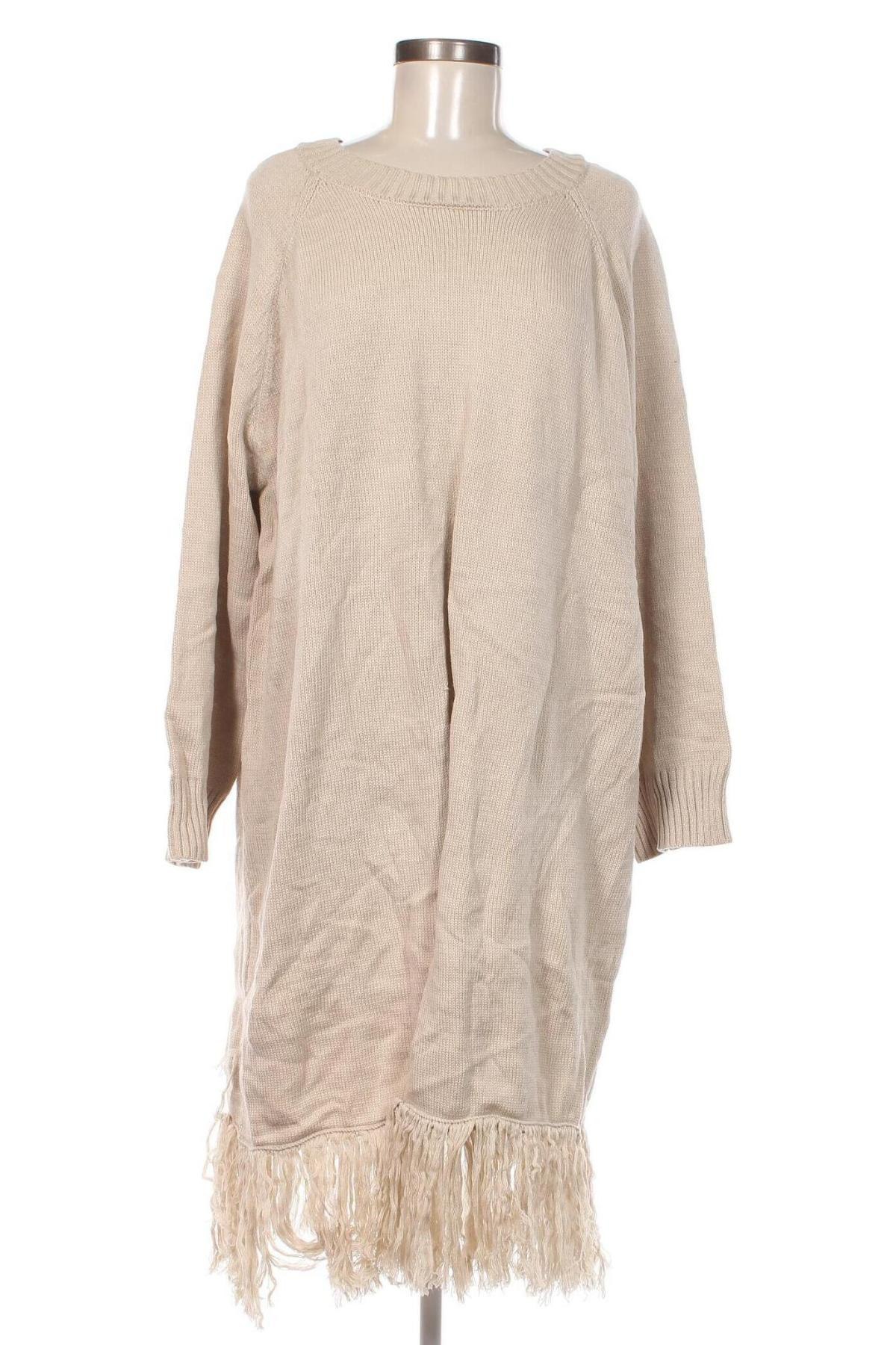 Damenpullover SHEIN, Größe XXL, Farbe Beige, Preis 13,12 €