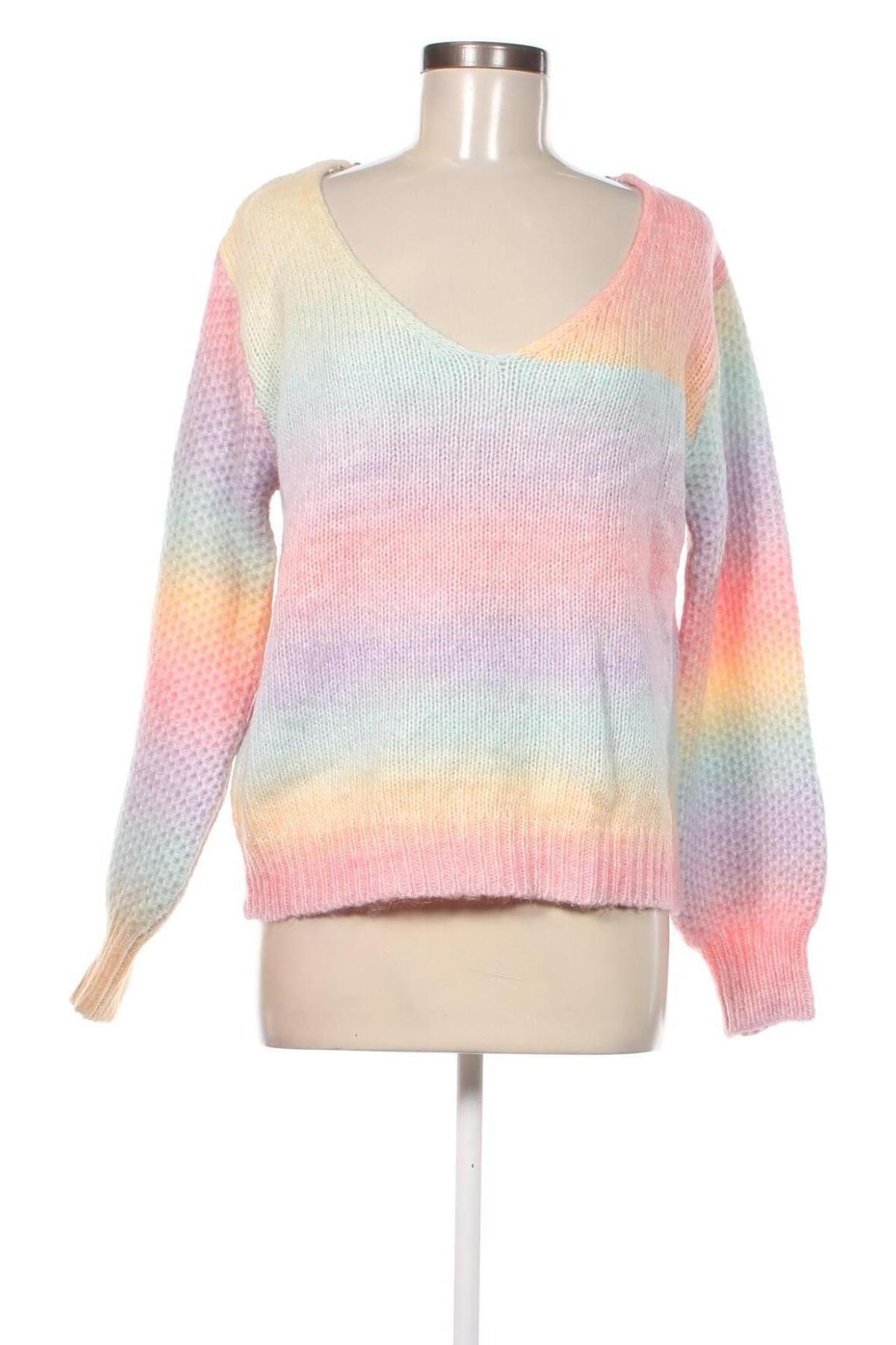 Дамски пуловер SHEIN, Размер M, Цвят Многоцветен, Цена 7,54 лв.