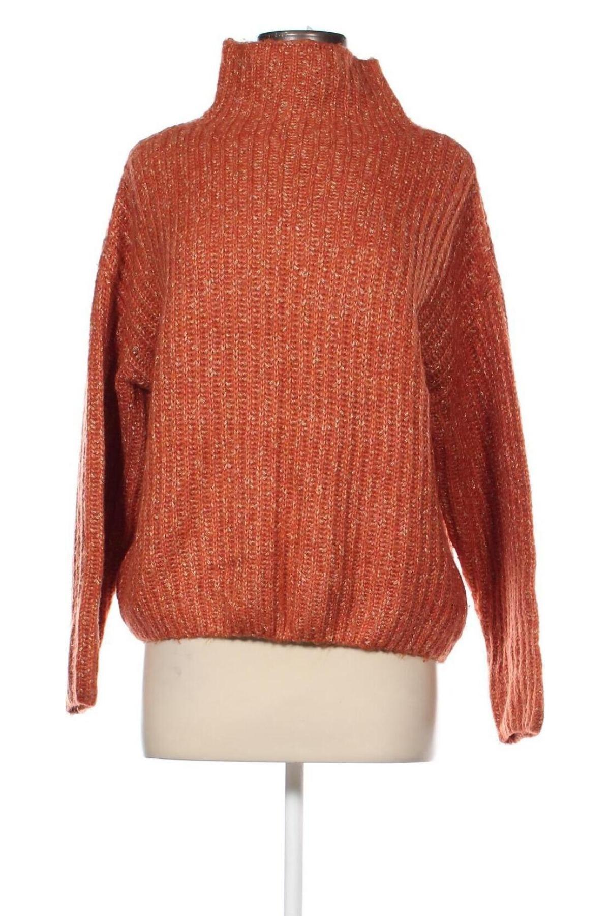 Damenpullover Selected Femme, Größe M, Farbe Orange, Preis 17,69 €