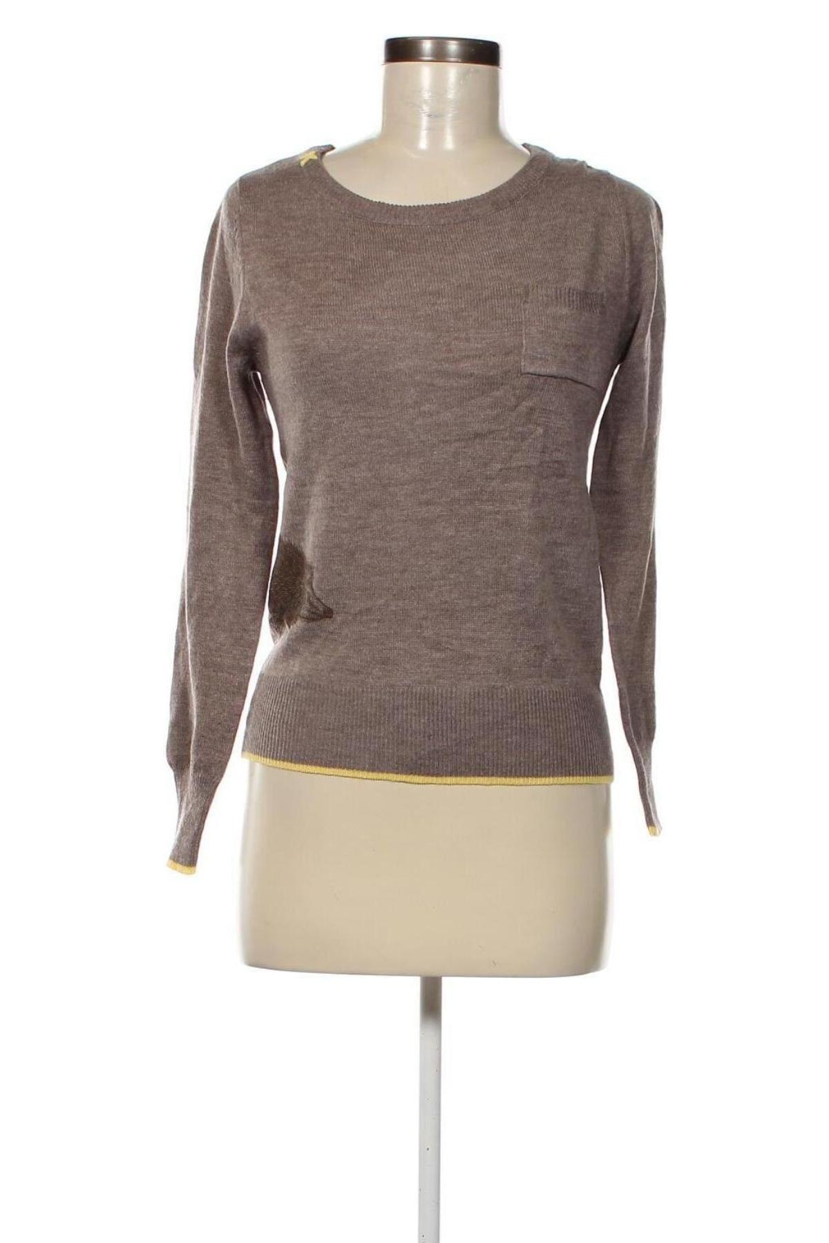 Γυναικείο πουλόβερ Staccato, Μέγεθος S, Χρώμα  Μπέζ, Τιμή 12,43 €
