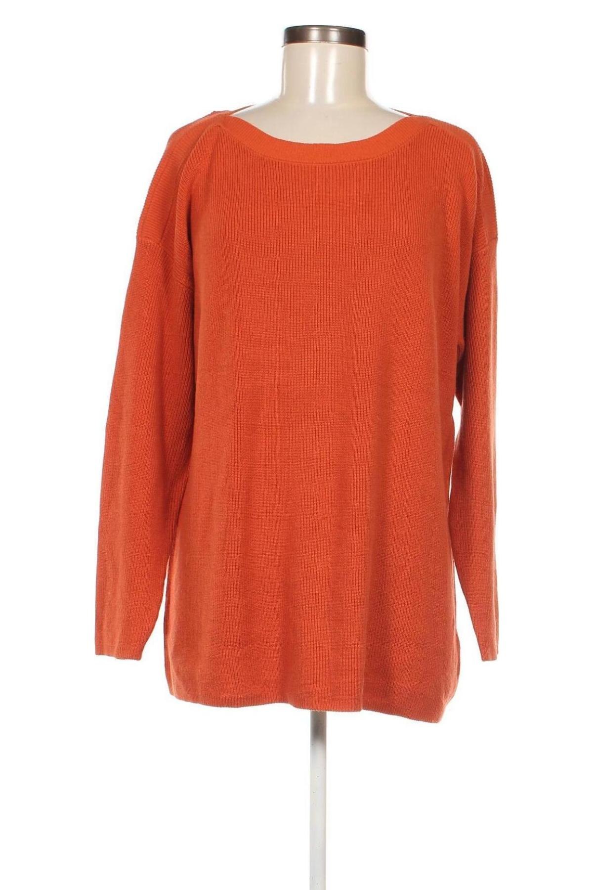 Γυναικείο πουλόβερ Steilmann, Μέγεθος L, Χρώμα Πορτοκαλί, Τιμή 8,25 €