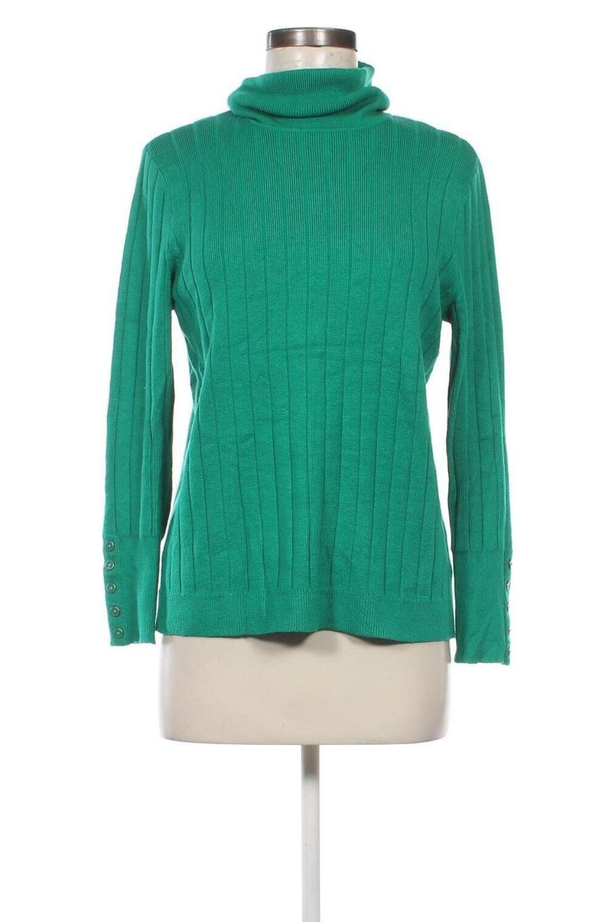 Дамски пуловер Talbots, Размер L, Цвят Зелен, Цена 13,34 лв.