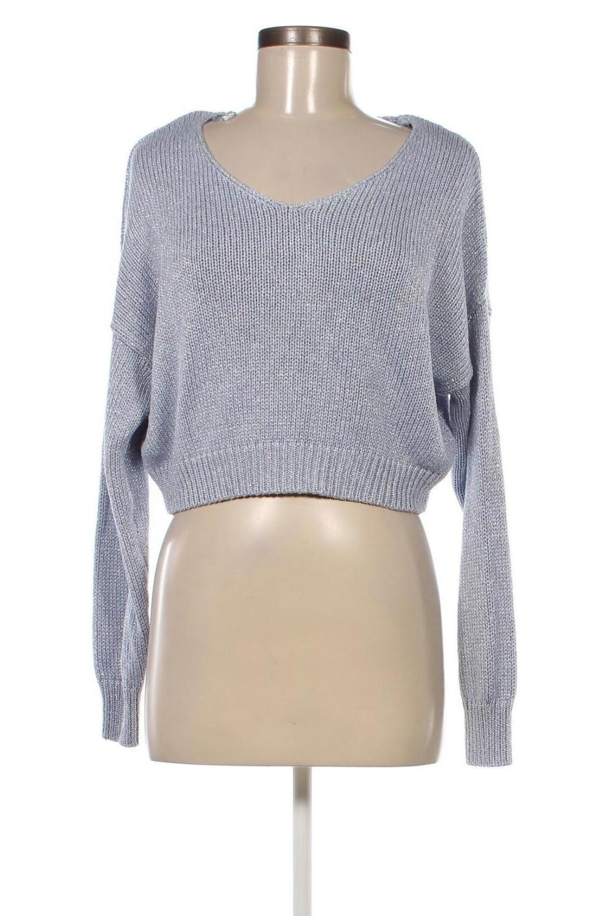 Дамски пуловер Terranova, Размер S, Цвят Син, Цена 21,98 лв.