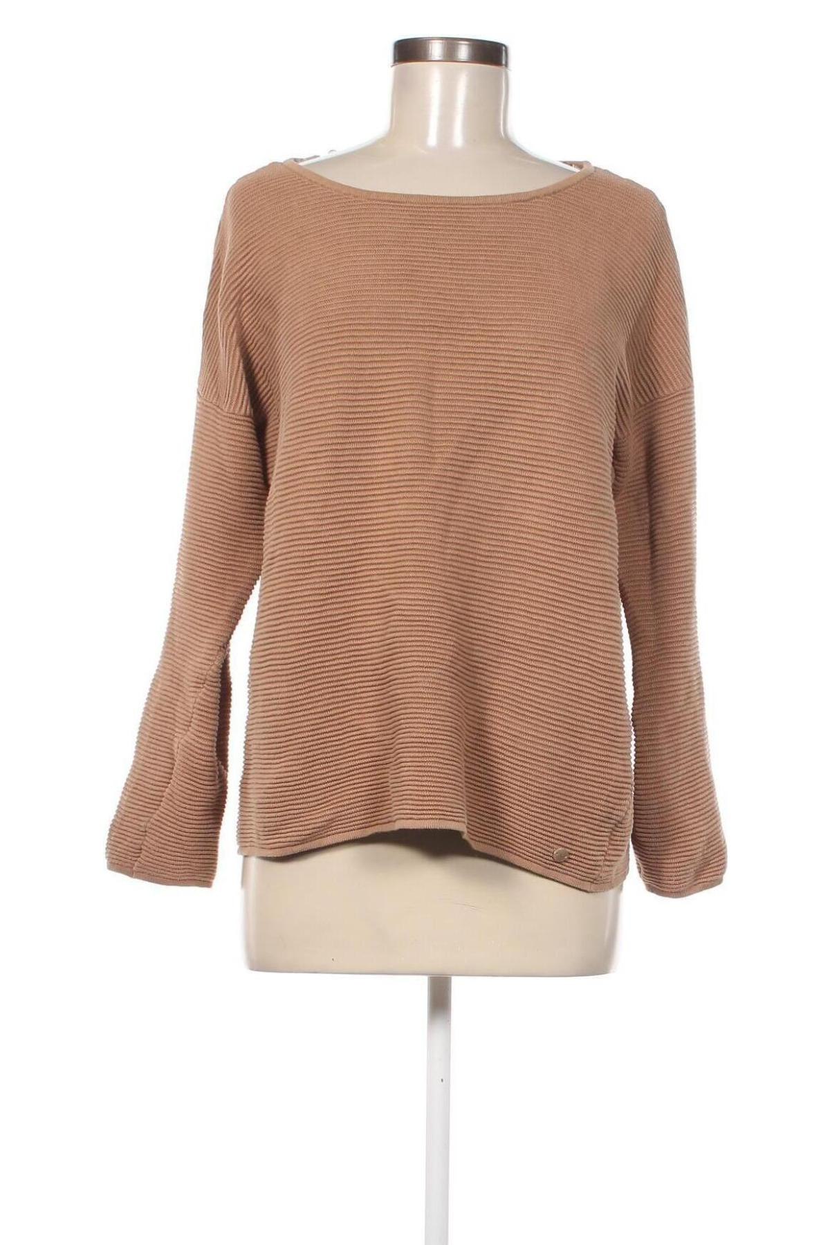 Γυναικείο πουλόβερ Tom Tailor, Μέγεθος L, Χρώμα  Μπέζ, Τιμή 12,43 €