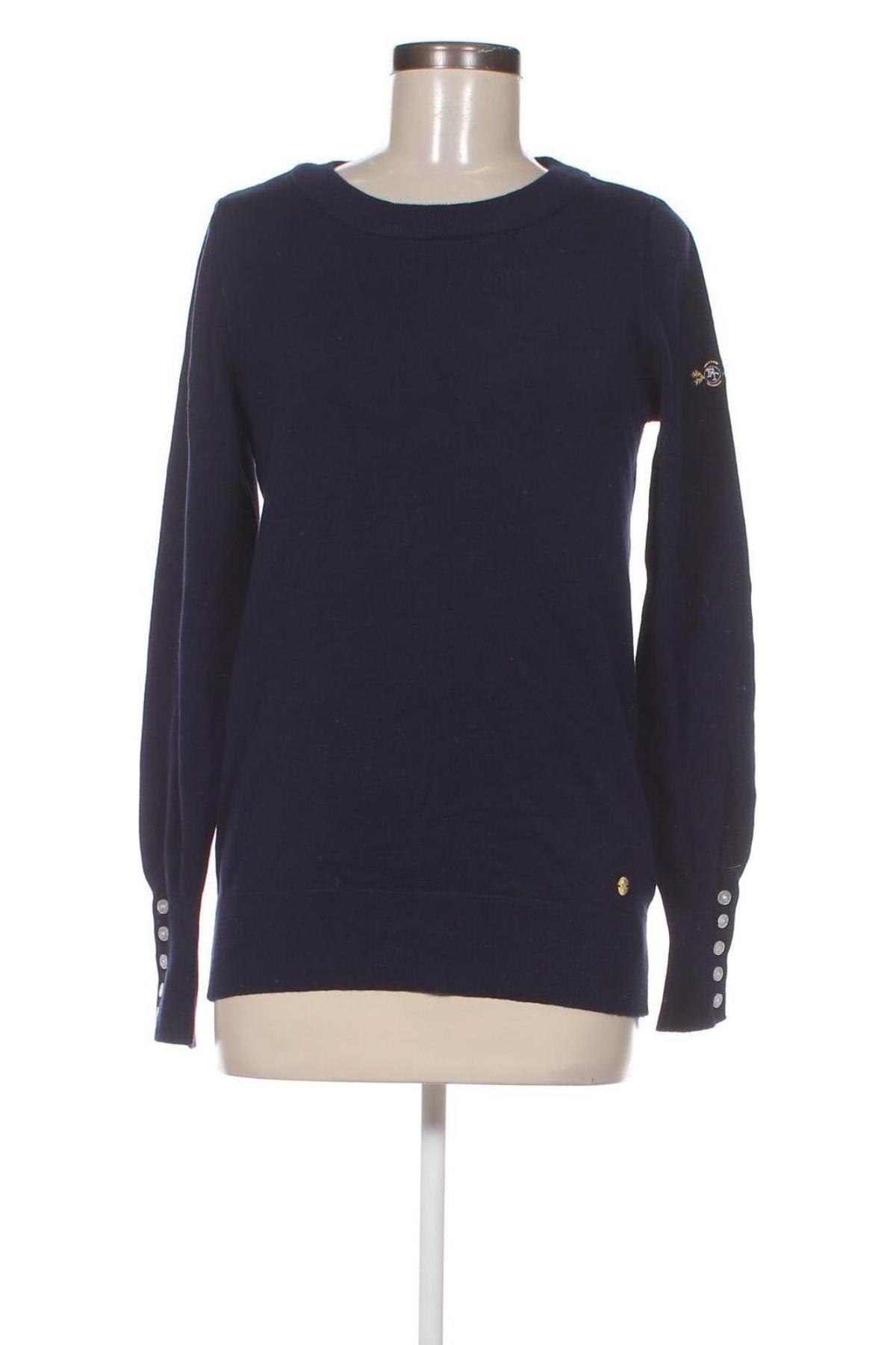 Дамски пуловер Tom Tailor, Размер S, Цвят Син, Цена 16,40 лв.