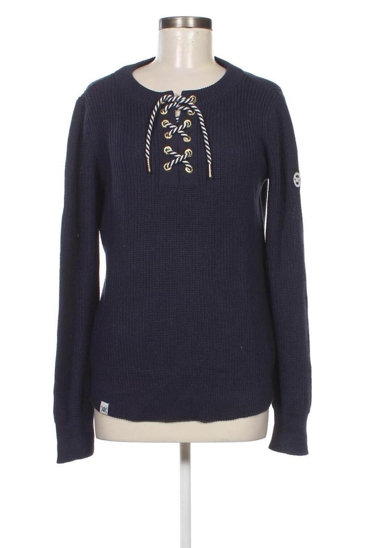Дамски пуловер Tom Tailor, Размер S, Цвят Син, Цена 20,09 лв.
