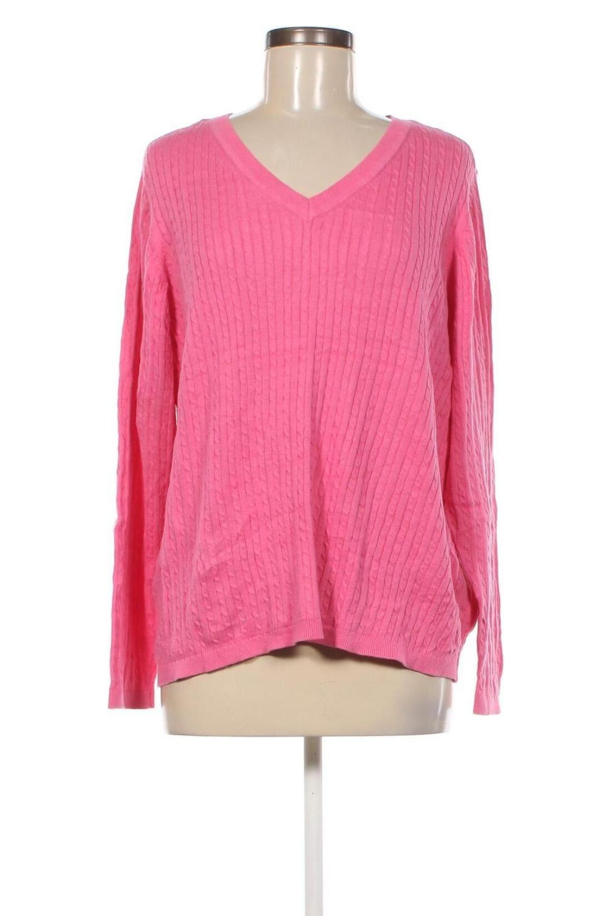 Γυναικείο πουλόβερ Tommy Hilfiger, Μέγεθος XL, Χρώμα Ρόζ , Τιμή 40,45 €