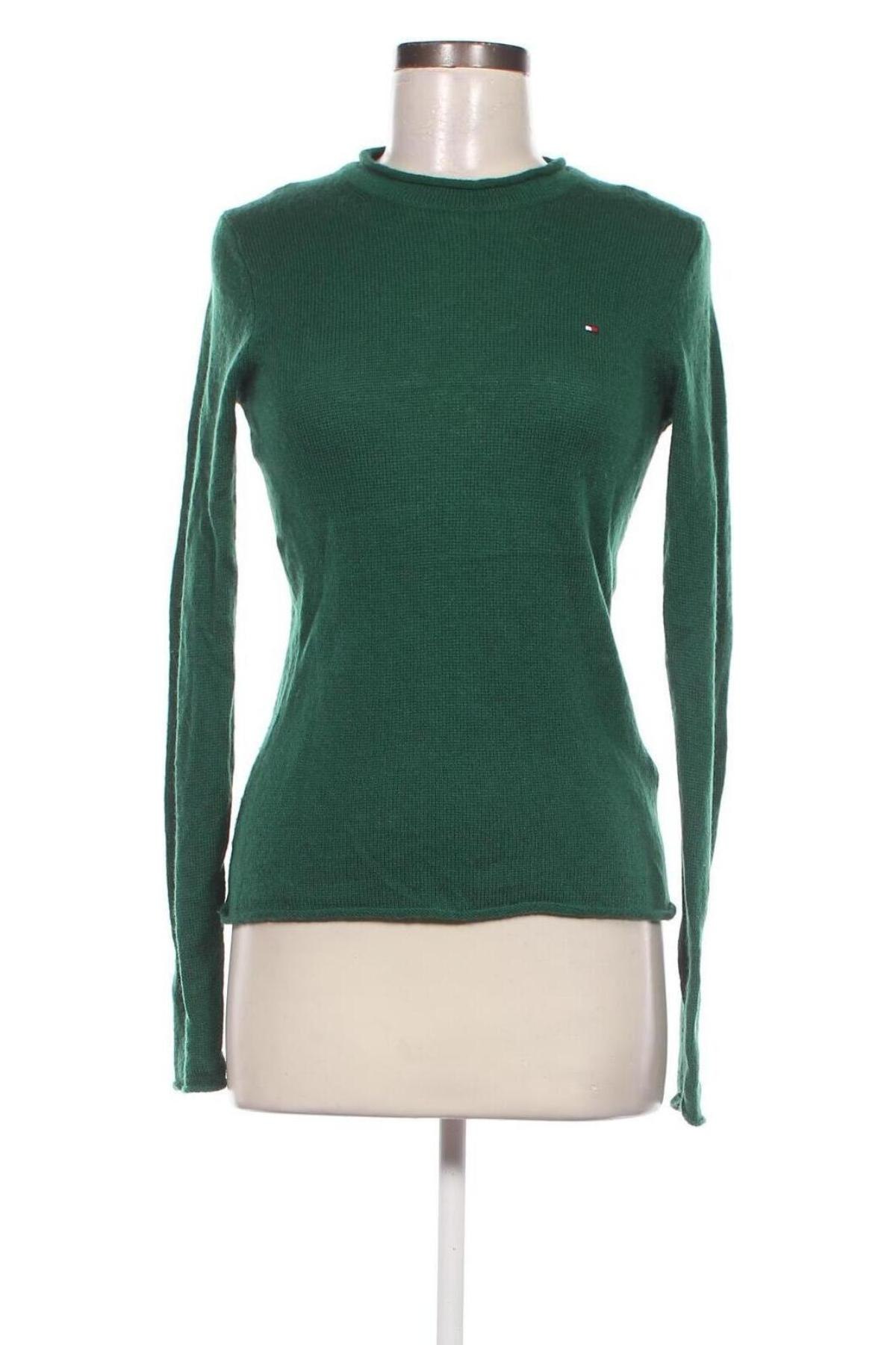 Pulover de femei Tommy Hilfiger, Mărime XS, Culoare Verde, Preț 458,68 Lei