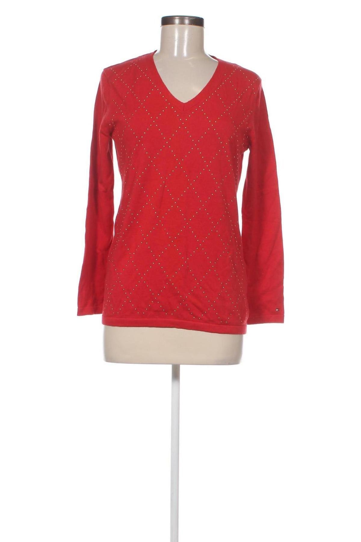 Damenpullover Tommy Hilfiger, Größe M, Farbe Rot, Preis € 44,75