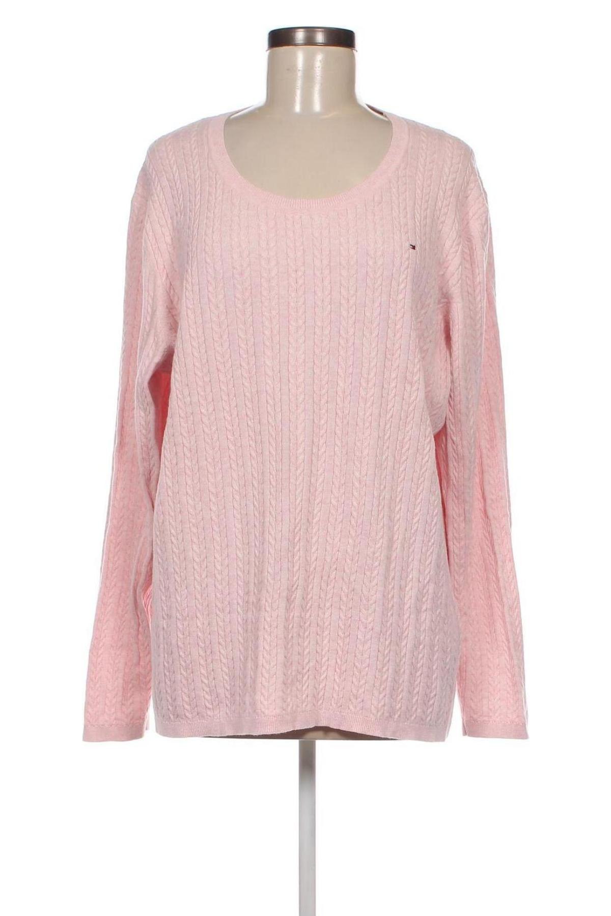 Damenpullover Tommy Hilfiger, Größe XXL, Farbe Rosa, Preis 68,27 €