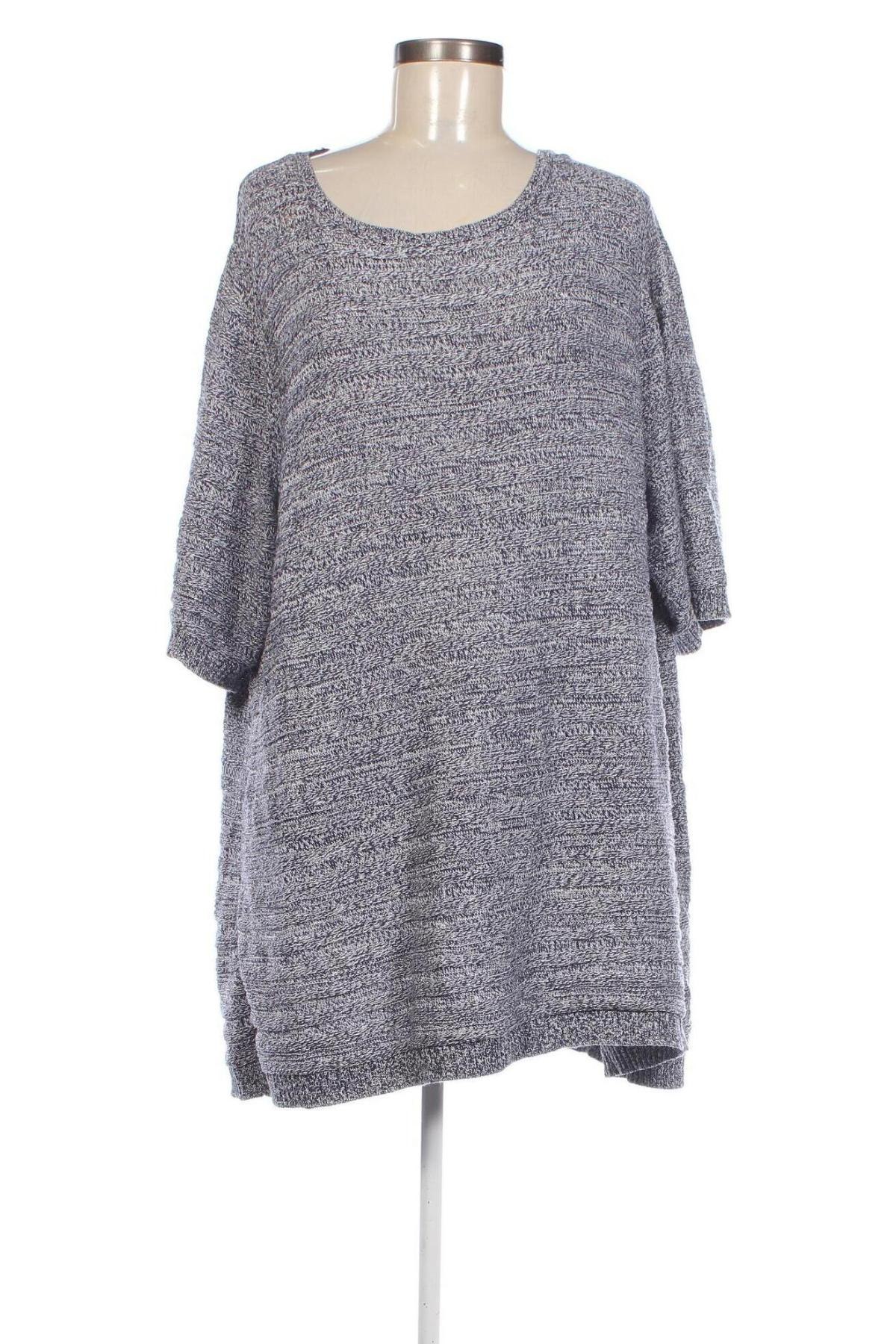 Γυναικείο πουλόβερ Ulla Popken, Μέγεθος XXL, Χρώμα Μπλέ, Τιμή 16,48 €