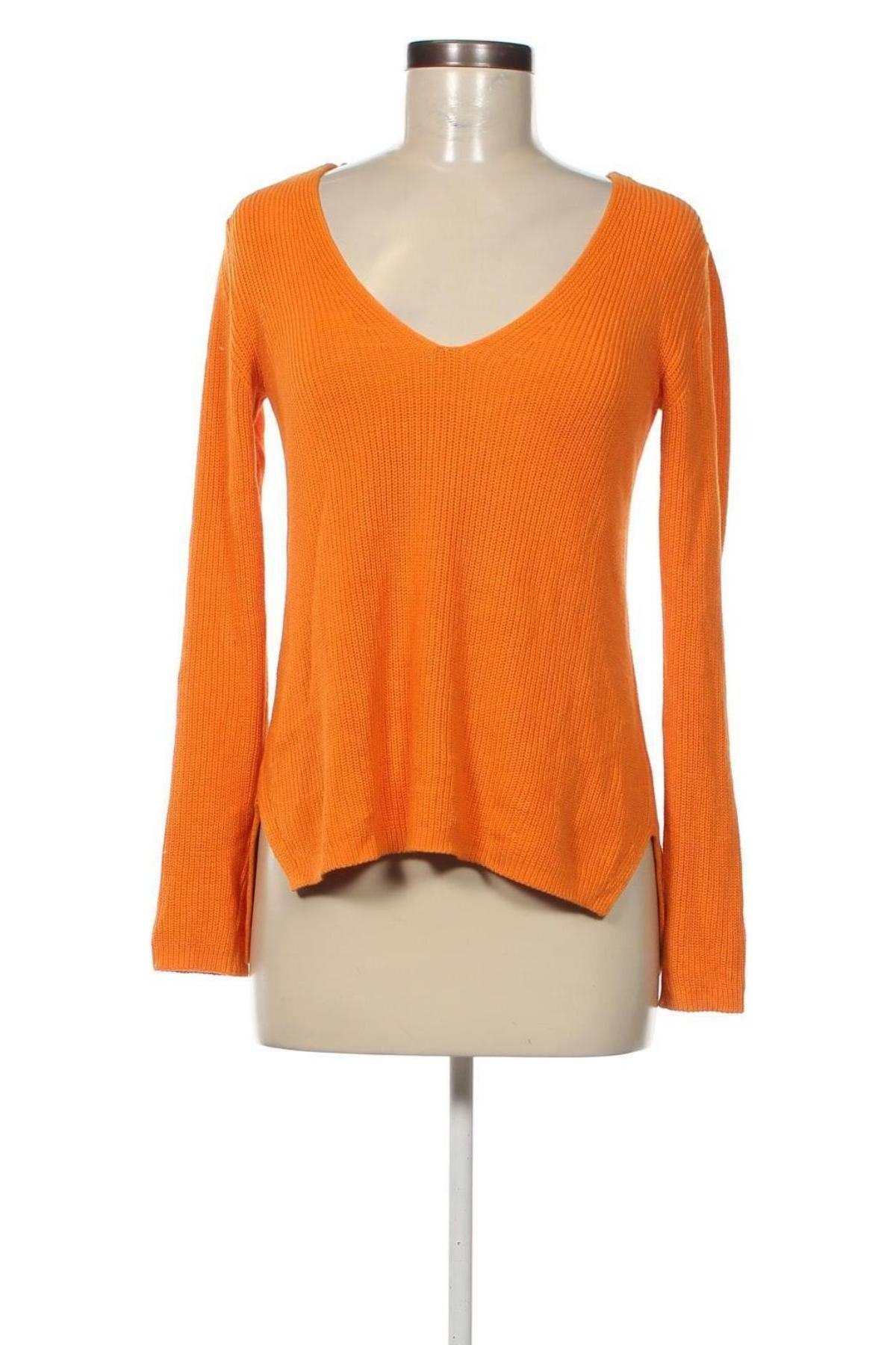 Дамски пуловер United Colors Of Benetton, Размер M, Цвят Оранжев, Цена 18,86 лв.