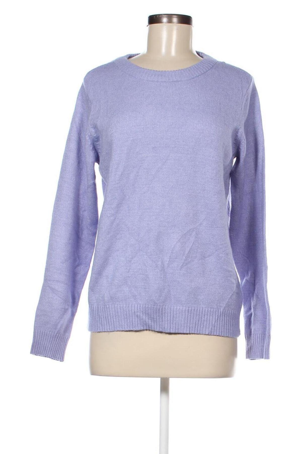 Дамски пуловер VILA, Размер M, Цвят Син, Цена 12,42 лв.