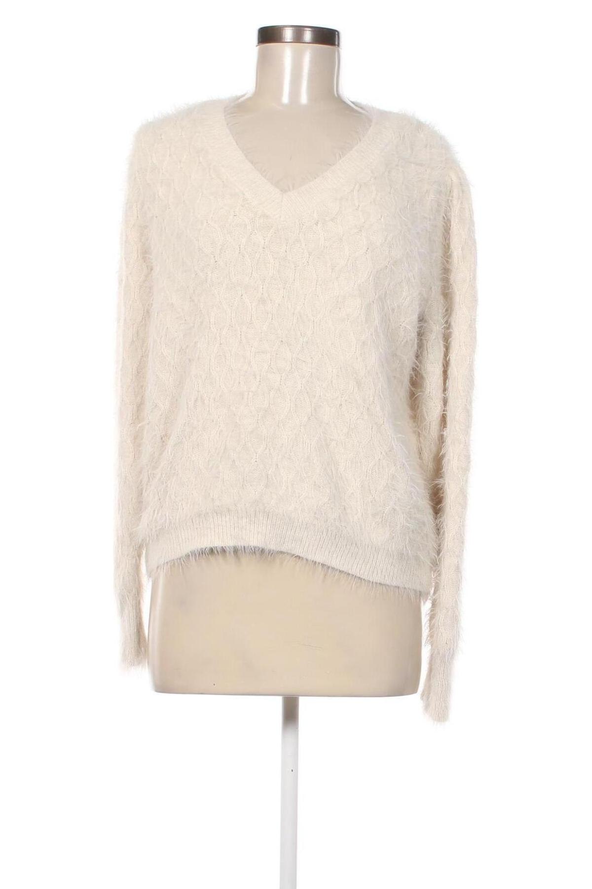 Damenpullover Vero Moda, Größe L, Farbe Ecru, Preis 9,99 €