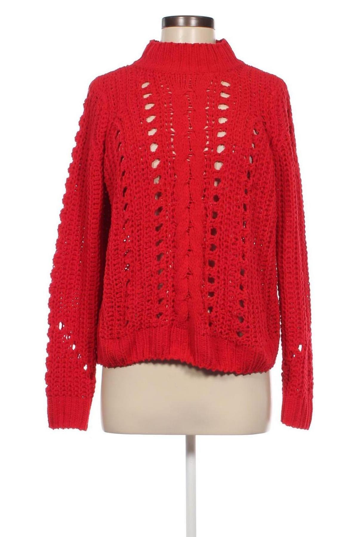 Дамски пуловер Vero Moda, Размер S, Цвят Червен, Цена 12,42 лв.