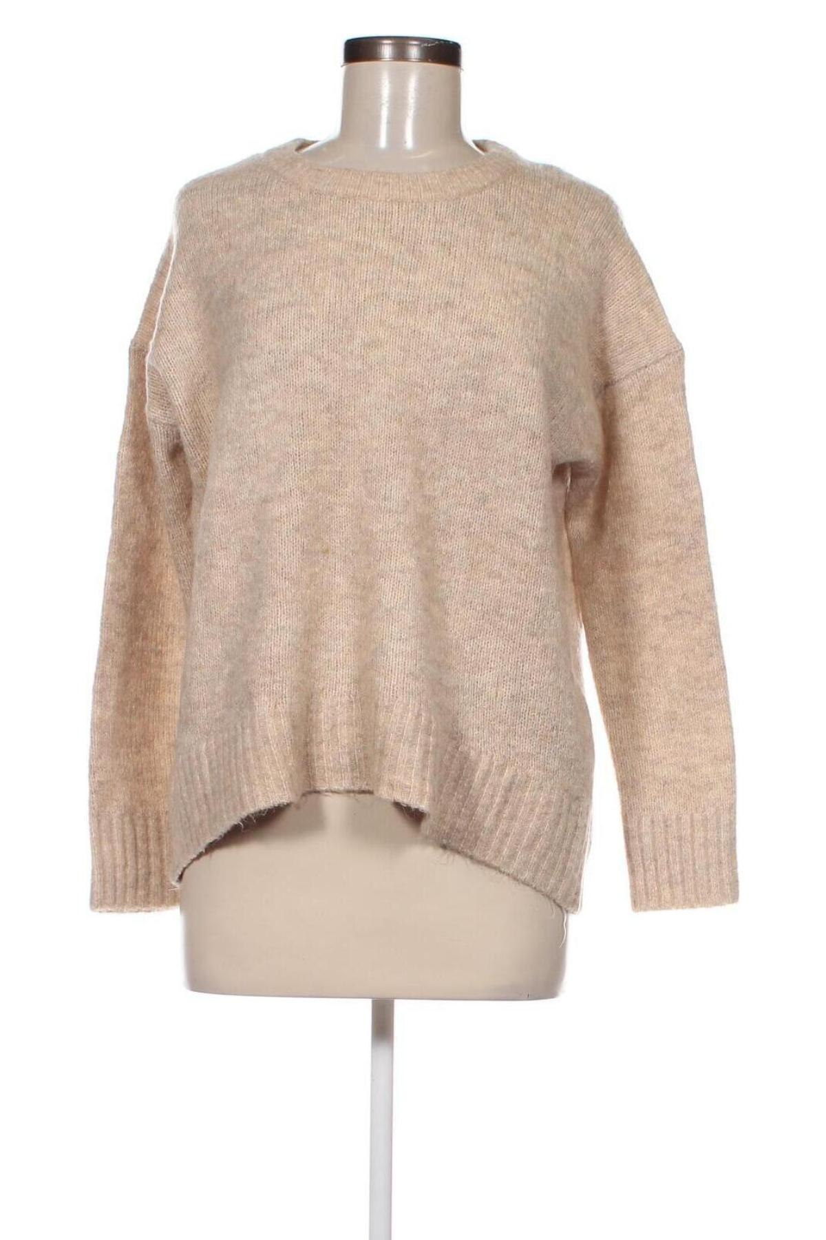 Дамски пуловер Vero Moda, Размер L, Цвят Бежов, Цена 13,23 лв.